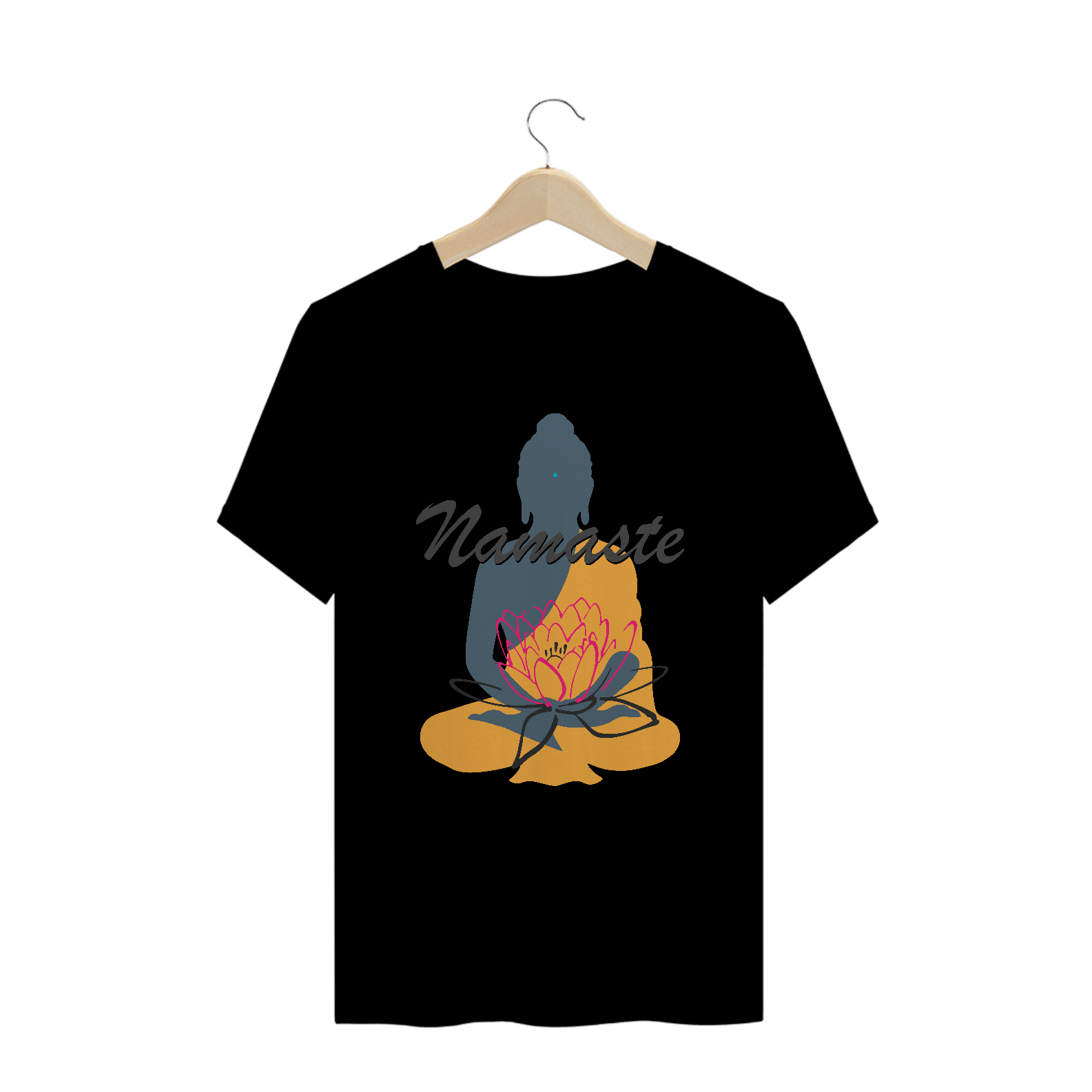 Camiseta Buddha Namaste #plusize