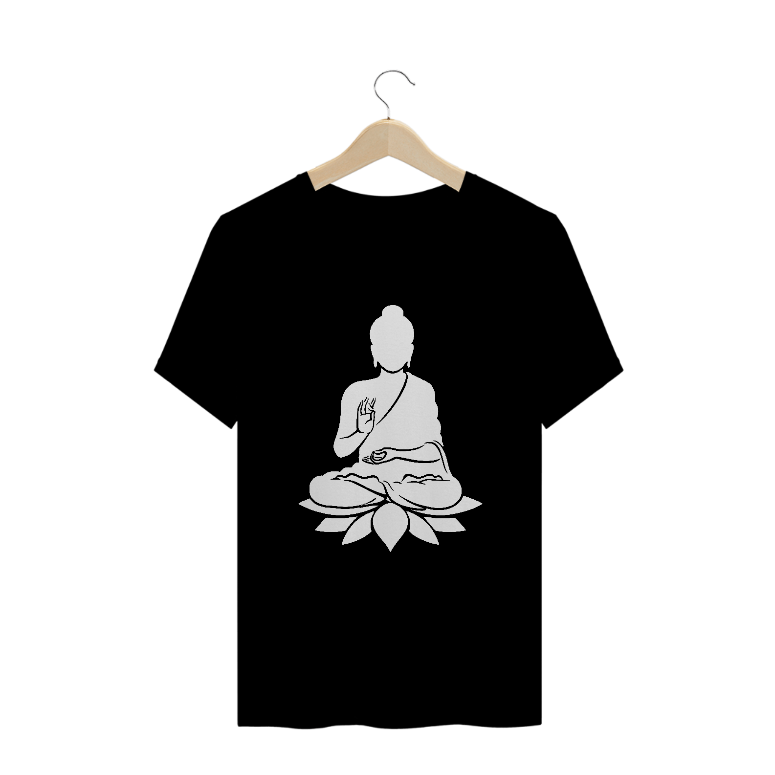 Camiseta Buddha Lotus Flower #plusize