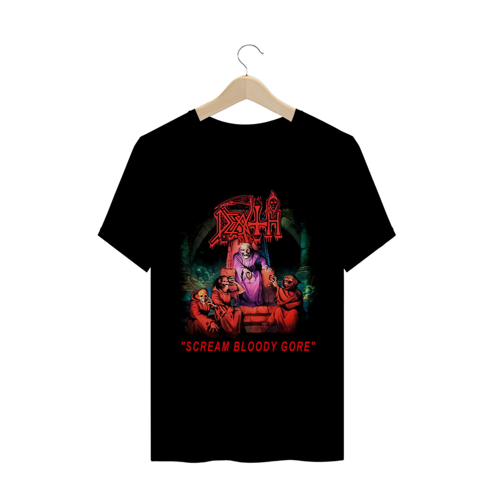 Camiseta Death Scream Bloody Gore