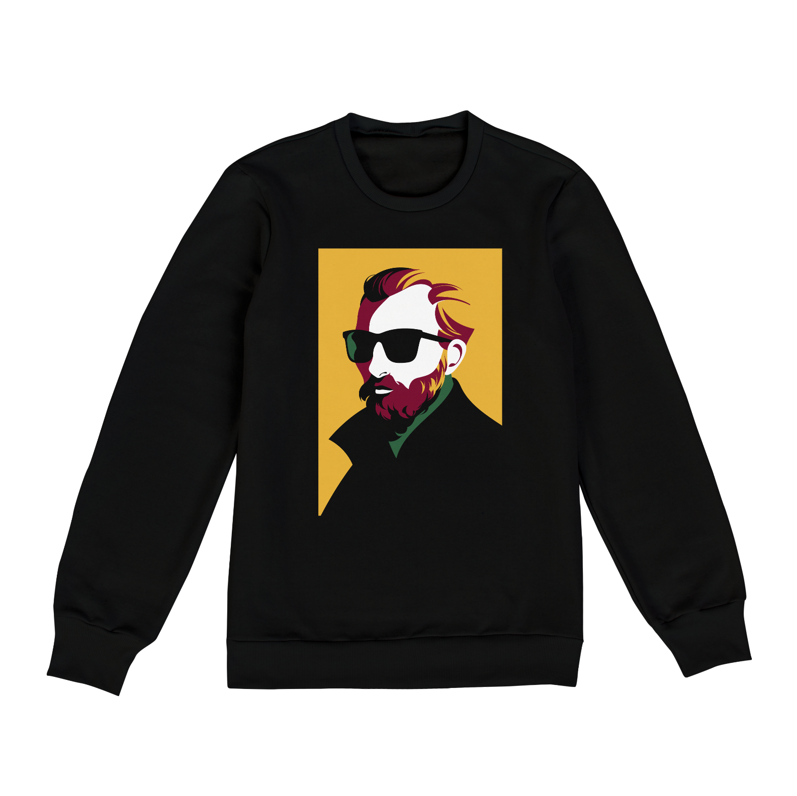 Vincent Van Gogh, manga longa.