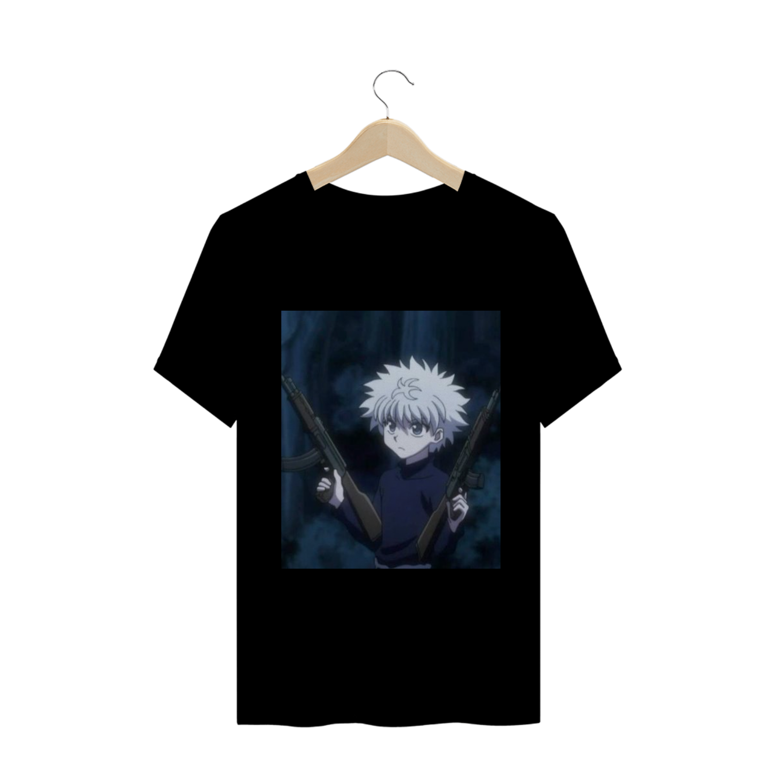 Camiseta Killua fuzileiro