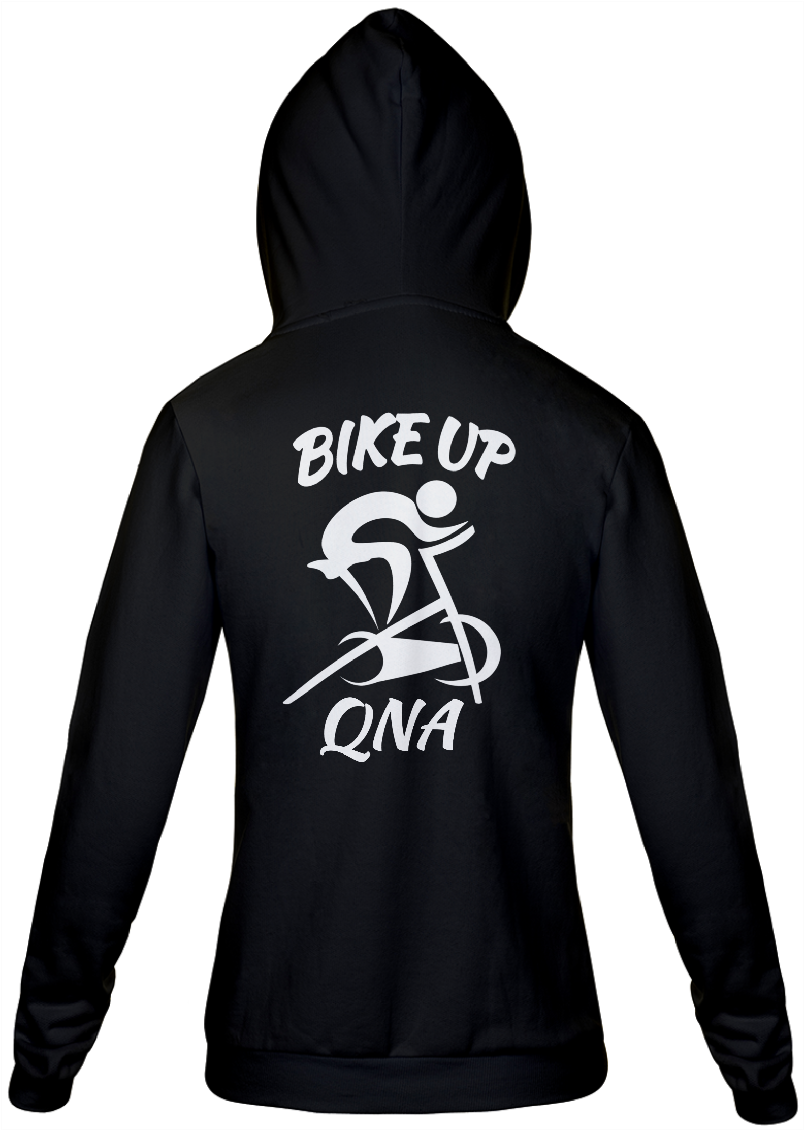 Nome do produto  bike up qna, agasalho preto