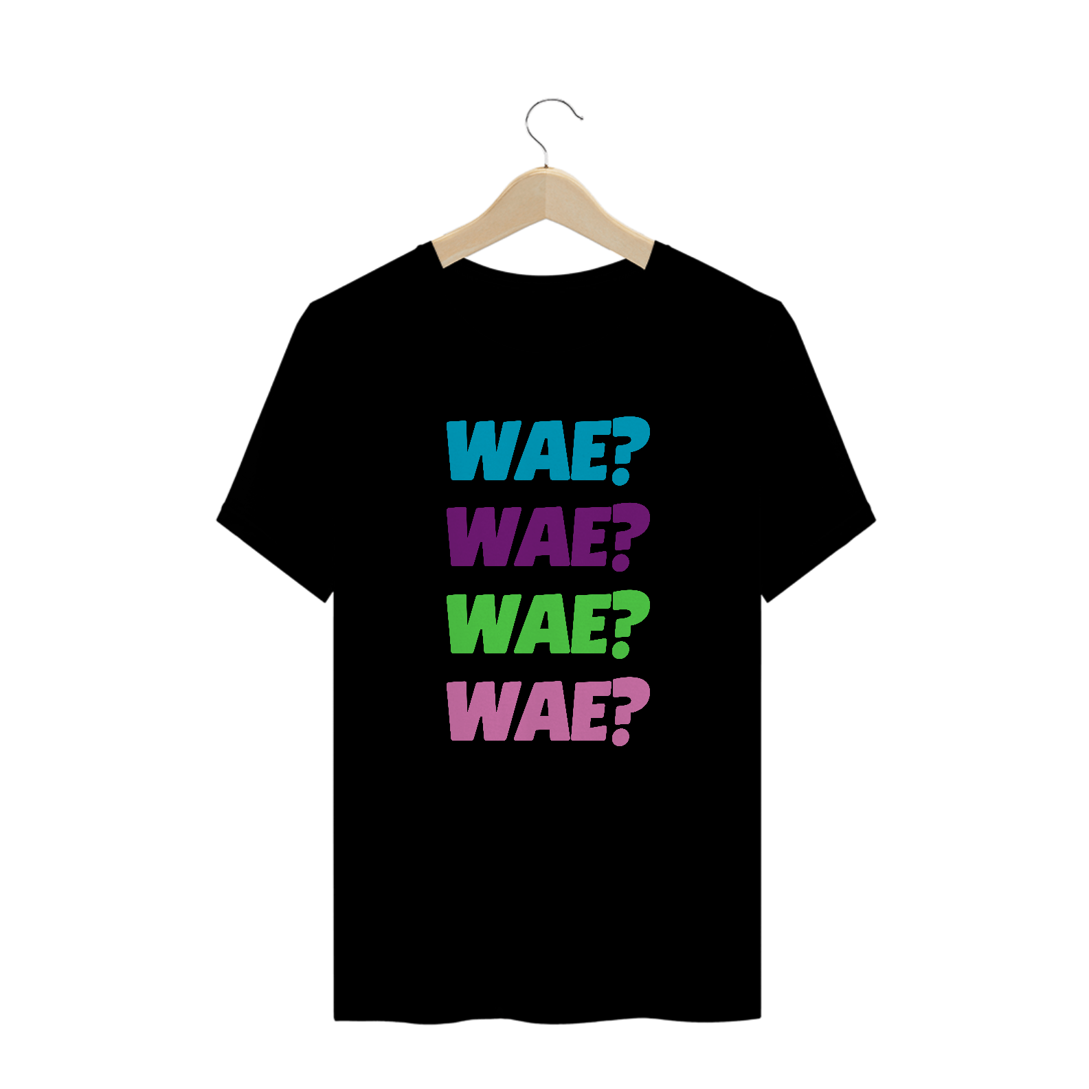 Nome do produto  Camiseta - WAE?