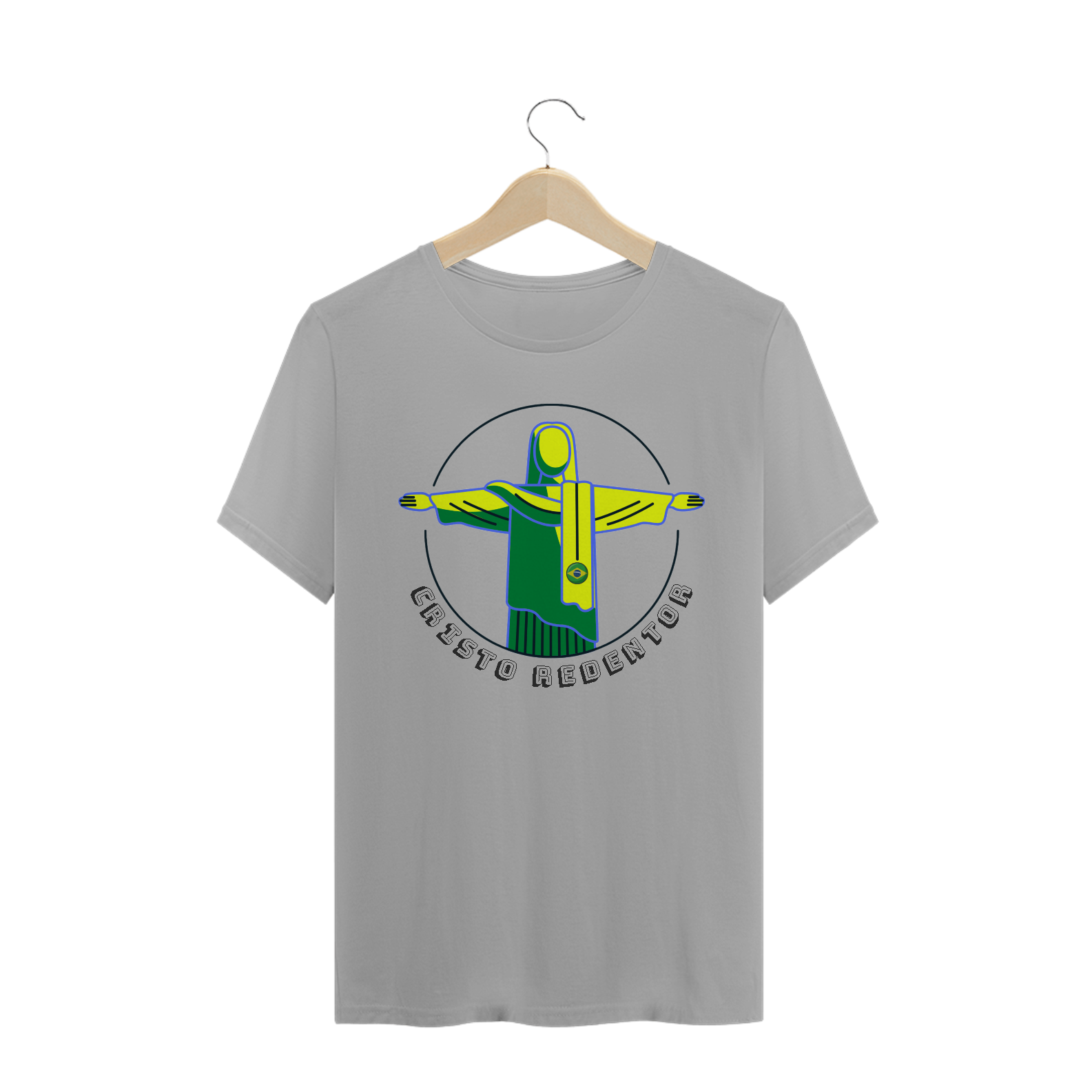 Camiseta Cristo Redentor Brasil