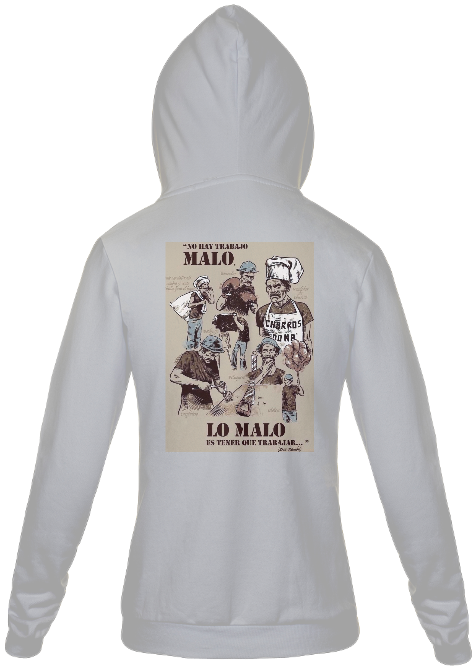 Nome do produto  Moletom Aberto Seu Madruga