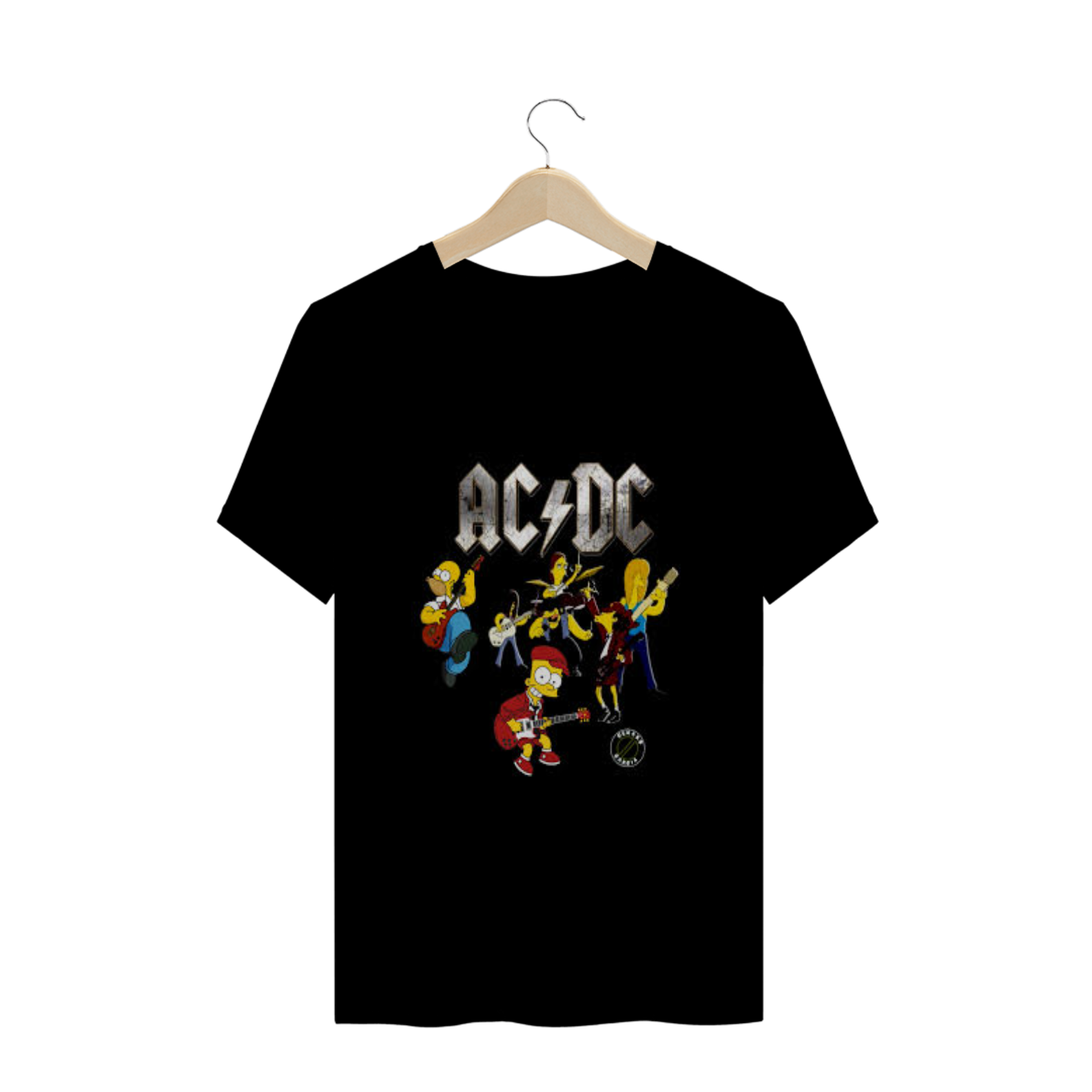 Nome do produto  Camiseta - AC/DC Simpsons
