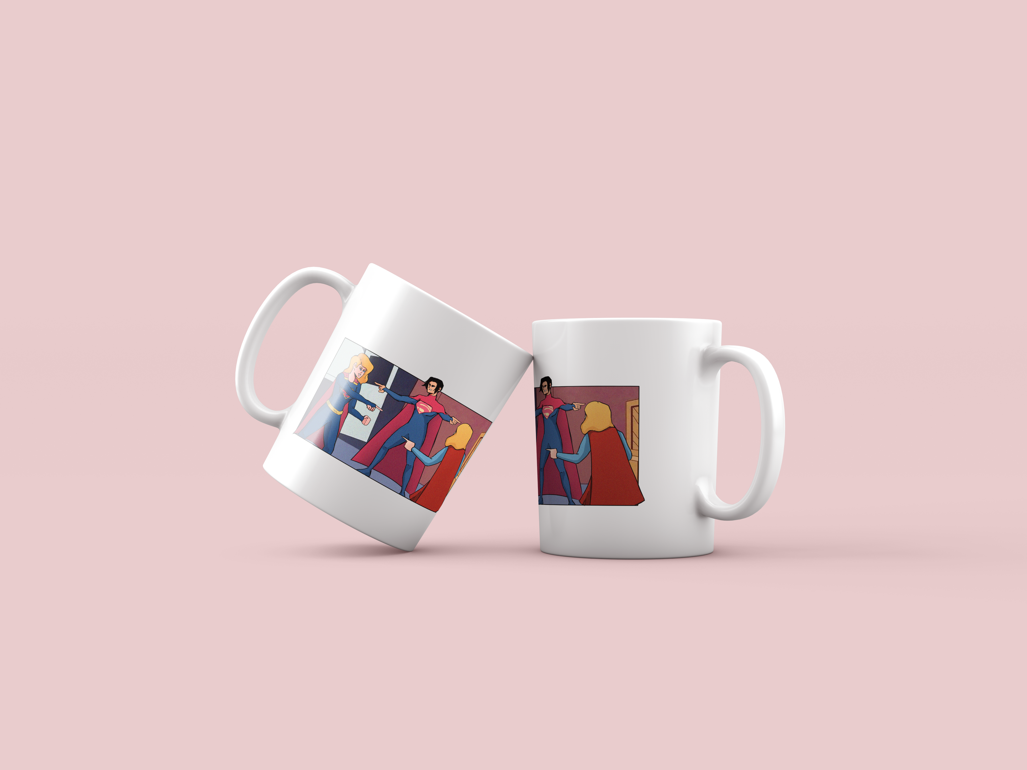 Supergirls? - Caneca