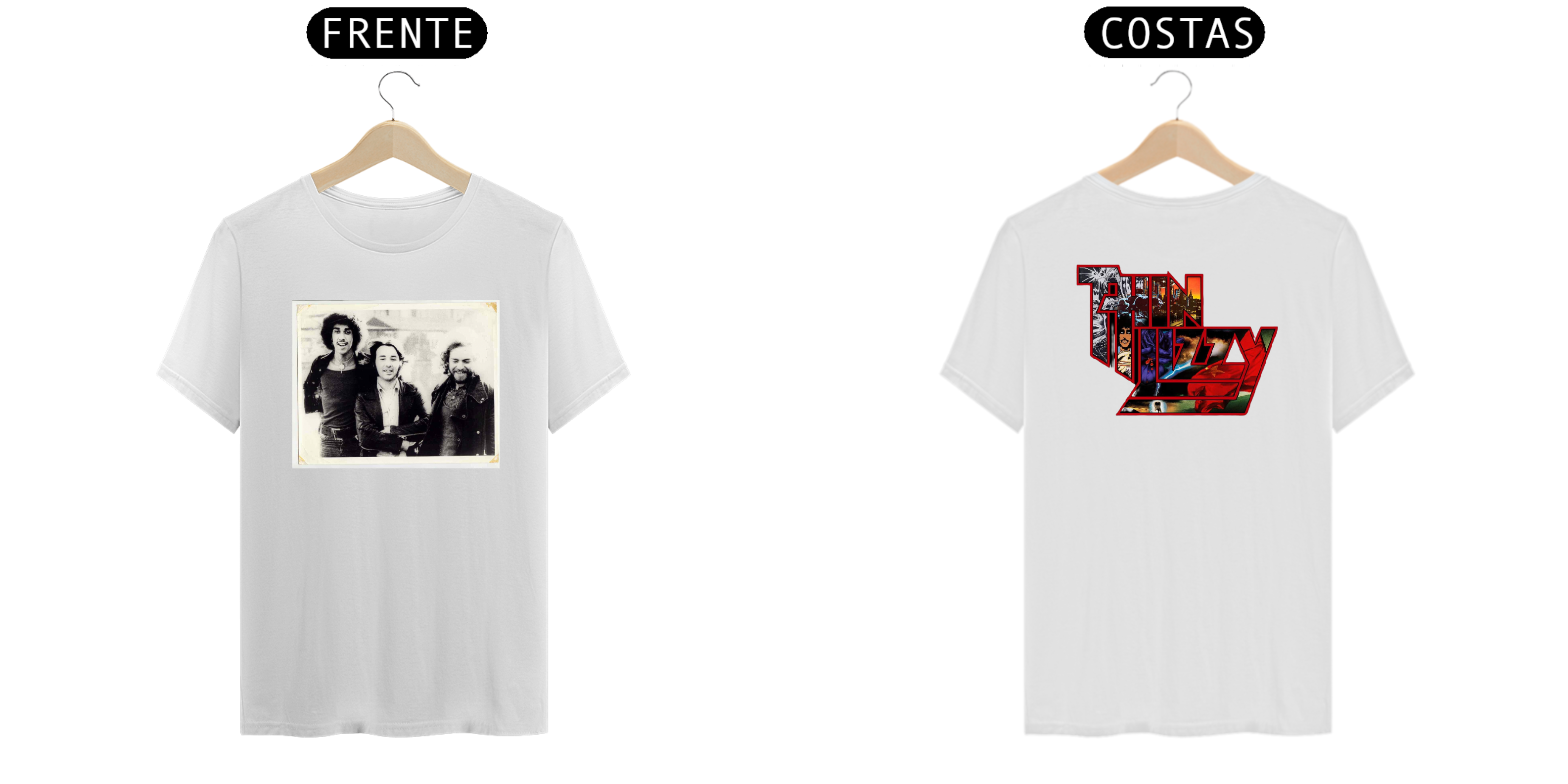 Nome do produto  Thin Lizzy Shirt