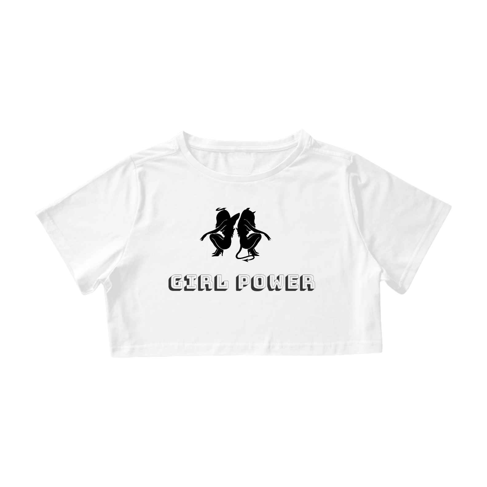 Nome do produto  CROPPED GIRL POWER DEVIL