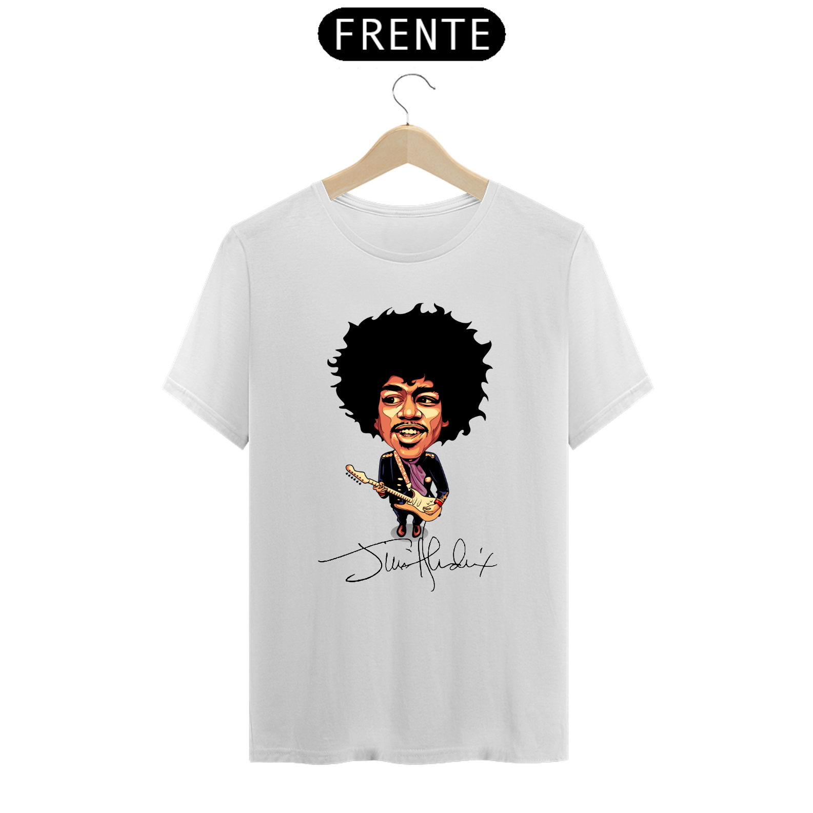 Nome do produto  Camiseta Jimi Hendrix