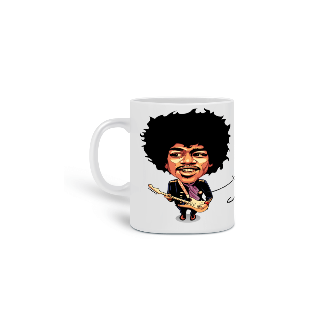 Nome do produto  Caneca Jimi Hendrix