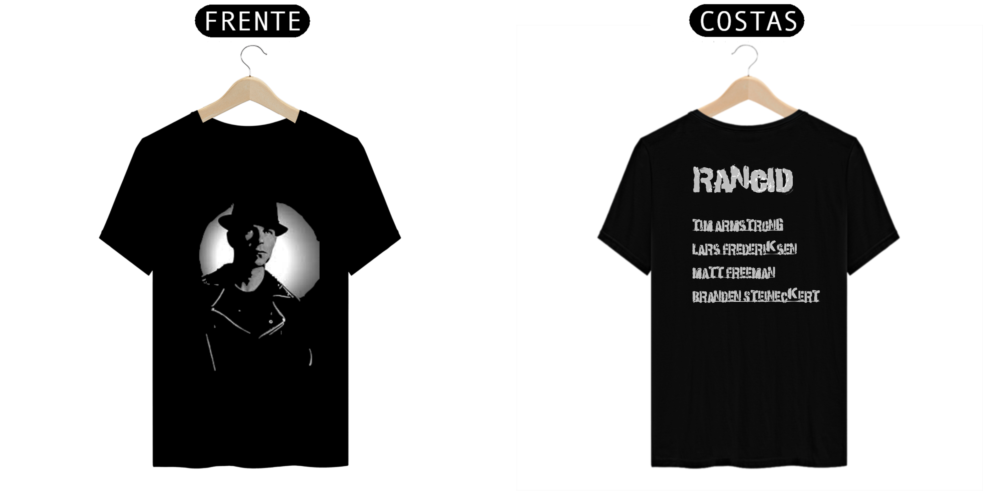 Nome do produto  Camiseta Rancid Tim Armstrong