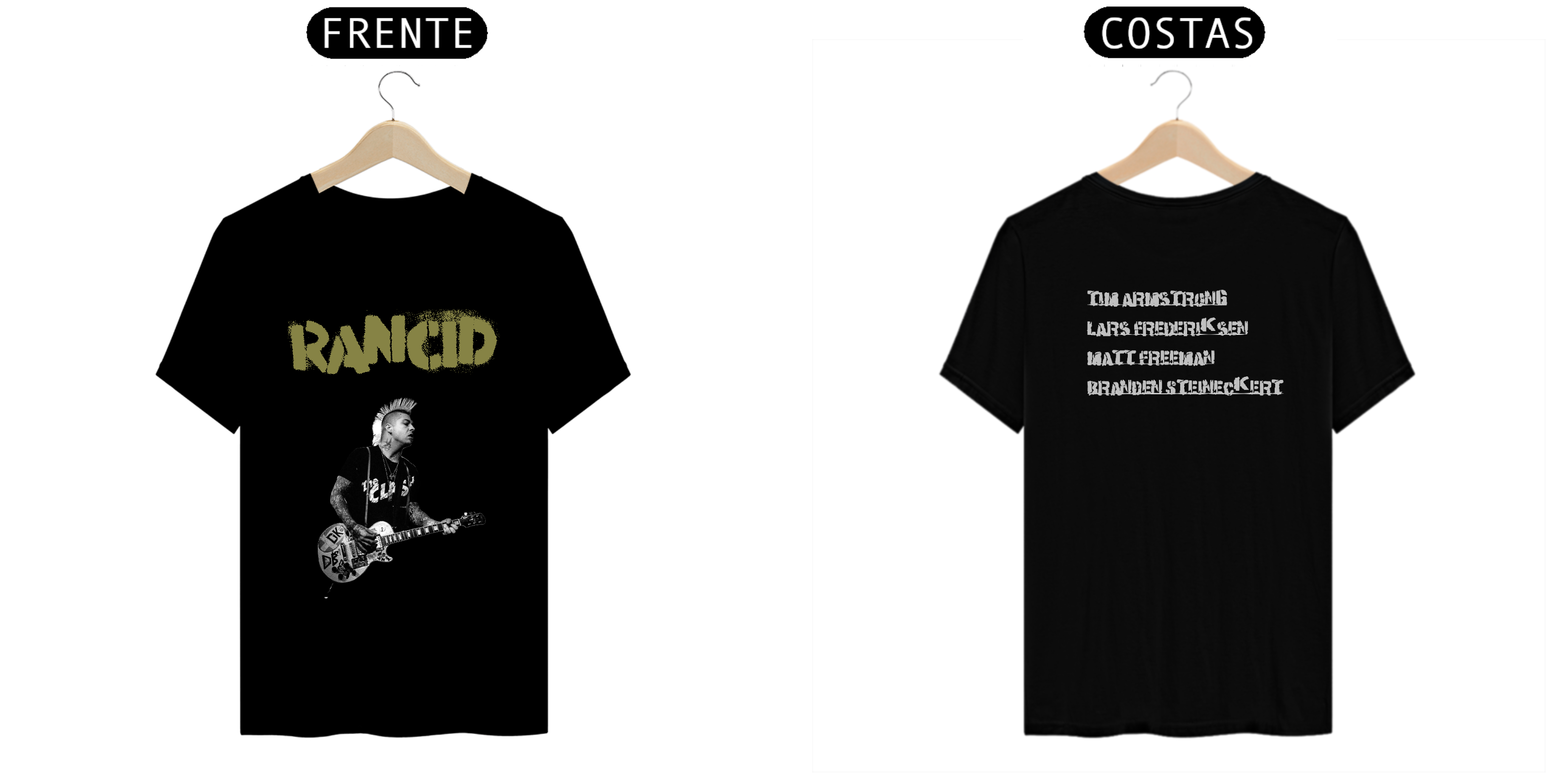 Nome do produto  CAMISETA LAR FROM THE RANCID