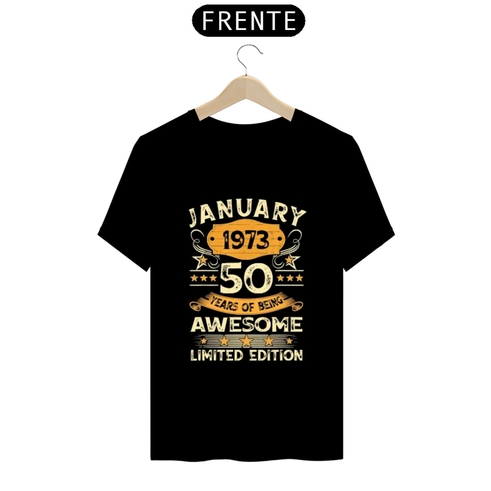Nome do produto  Camiseta Since 1973 limited edition