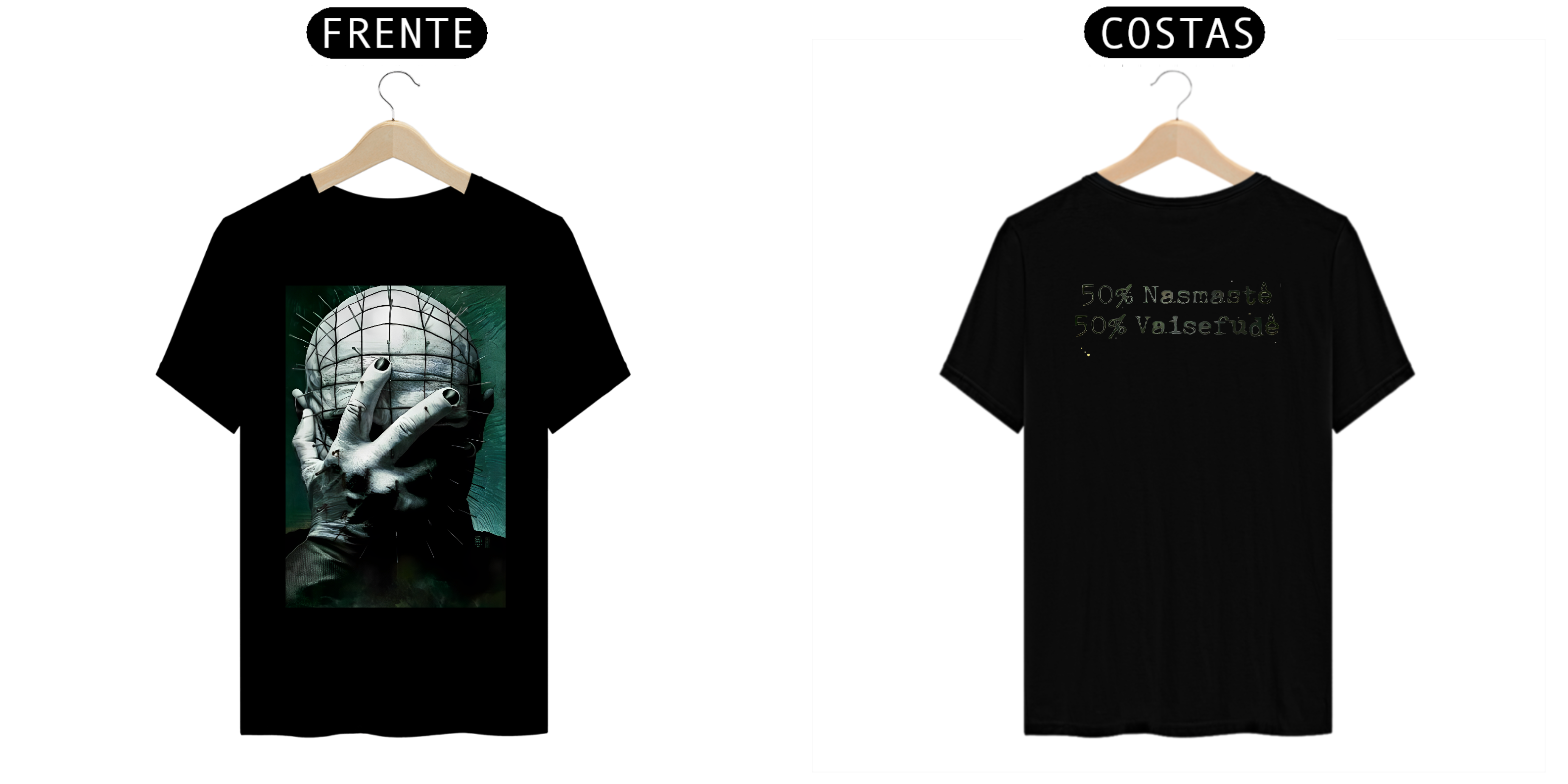 Nome do produto  Camiseta Namaste ti f@der