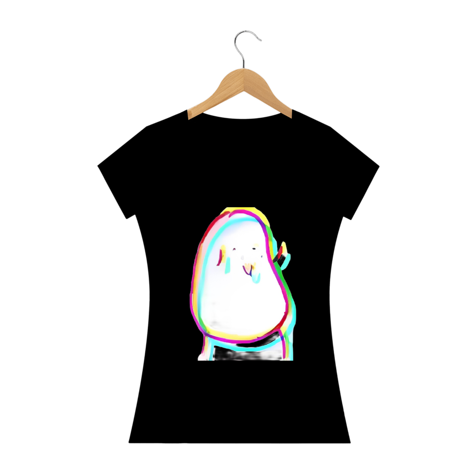 Nome do produto  Camiseta feminina Potato rules