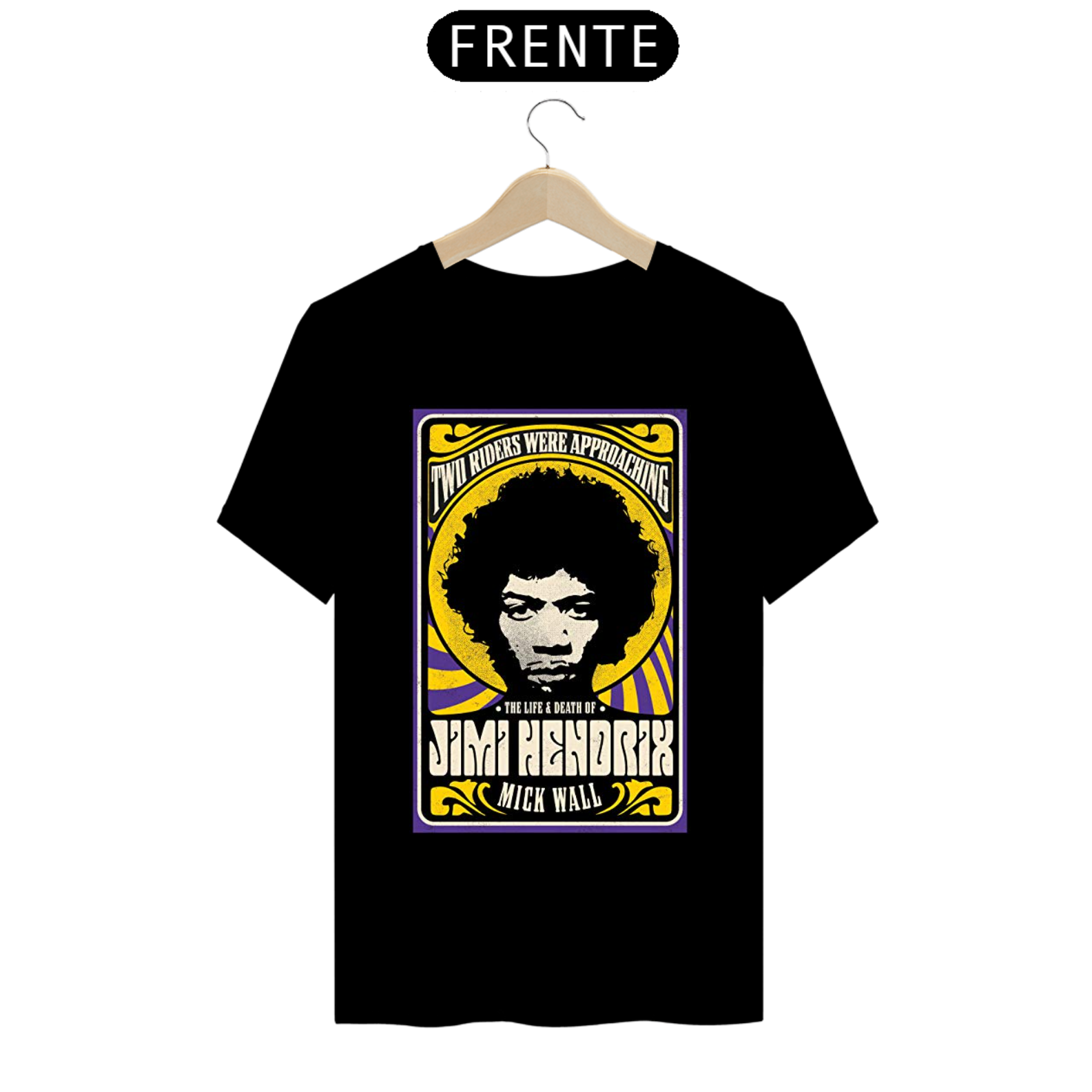 Nome do produto  Camiseta Jimmi Hendrix rock star