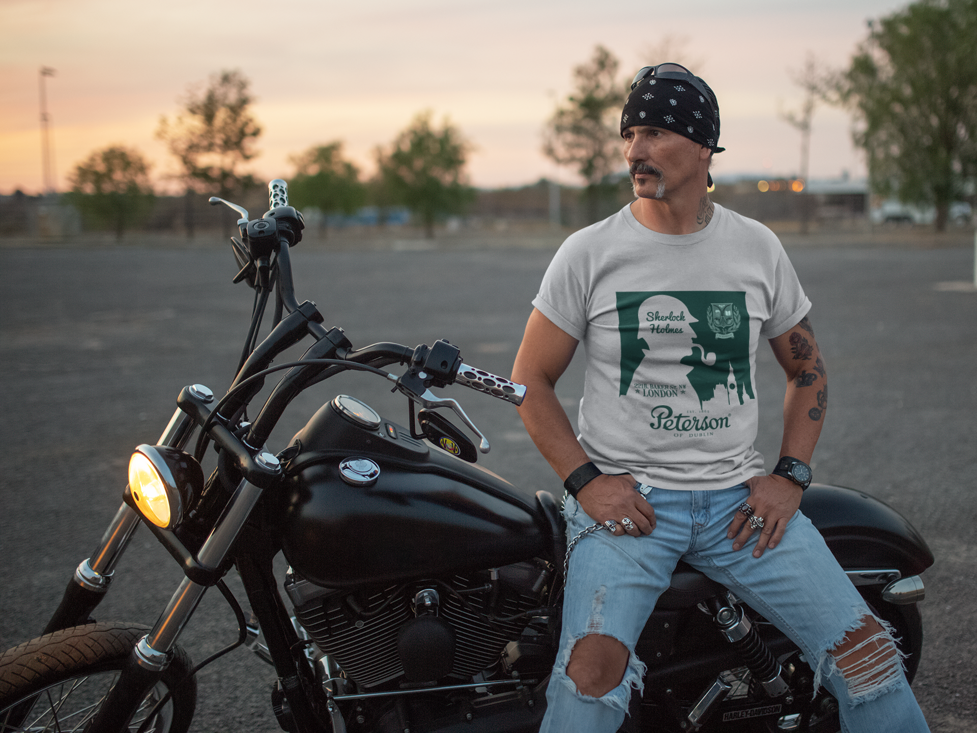 Camiseta Sherlock Holmes Peterson