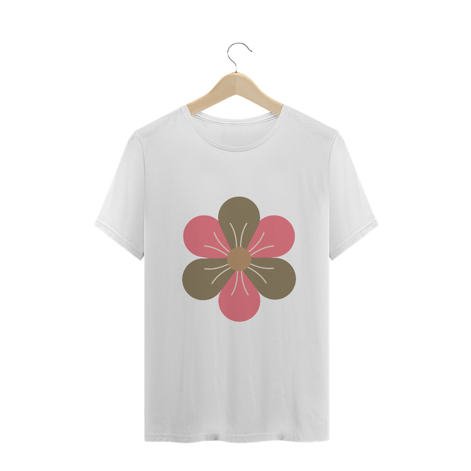BLusa T-PLus Flor