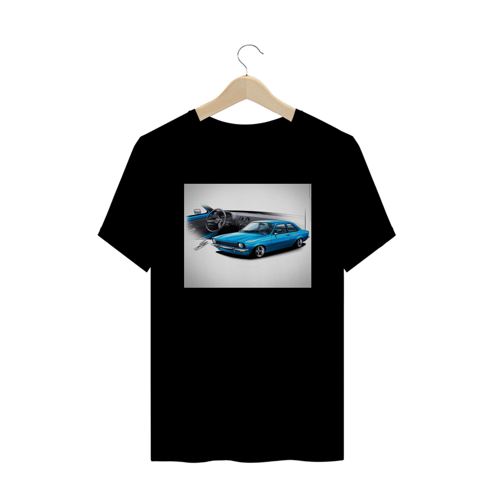 Nome do produto: Camiseta chevette turbo