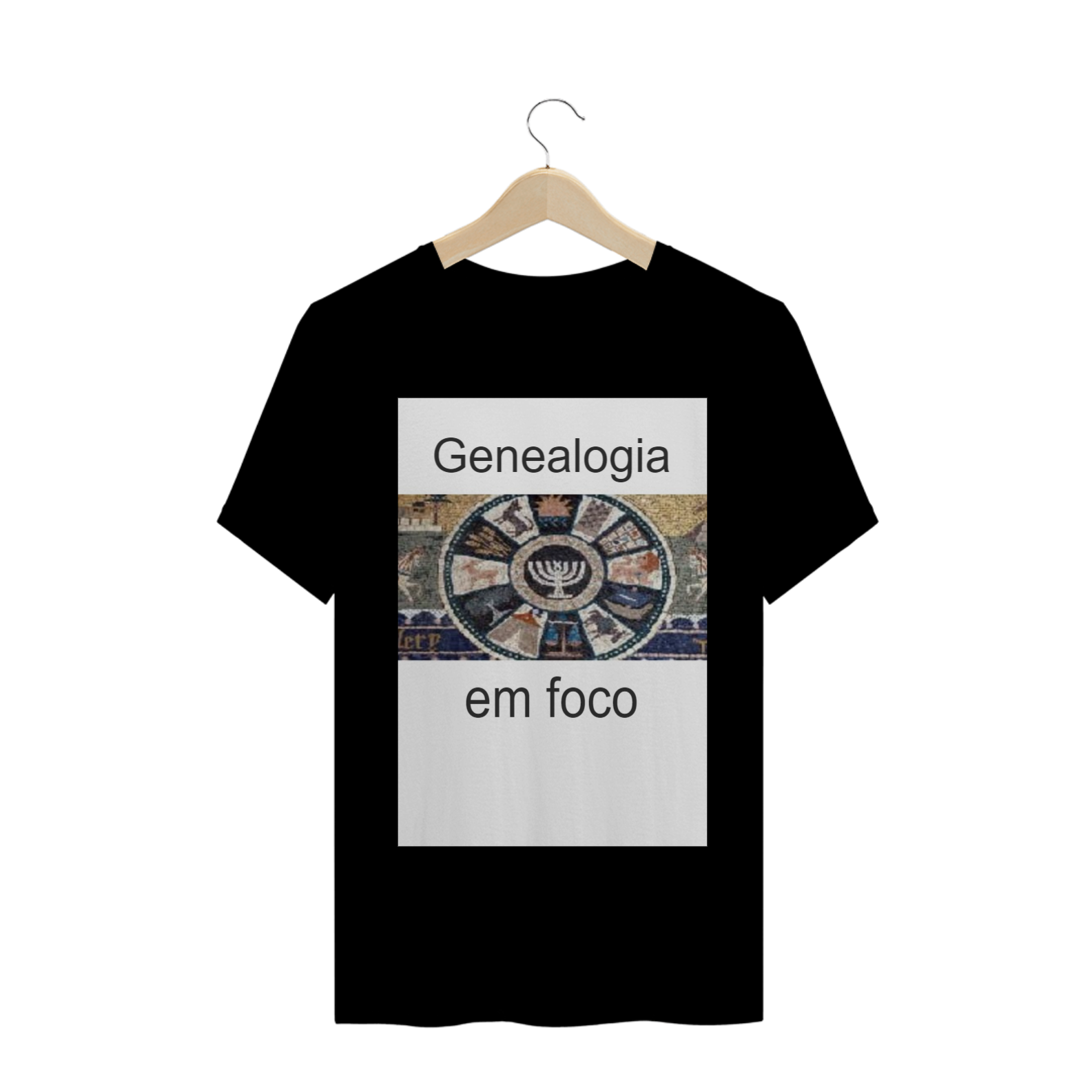 Nome do produto  Camiseta Genealogia em Foco