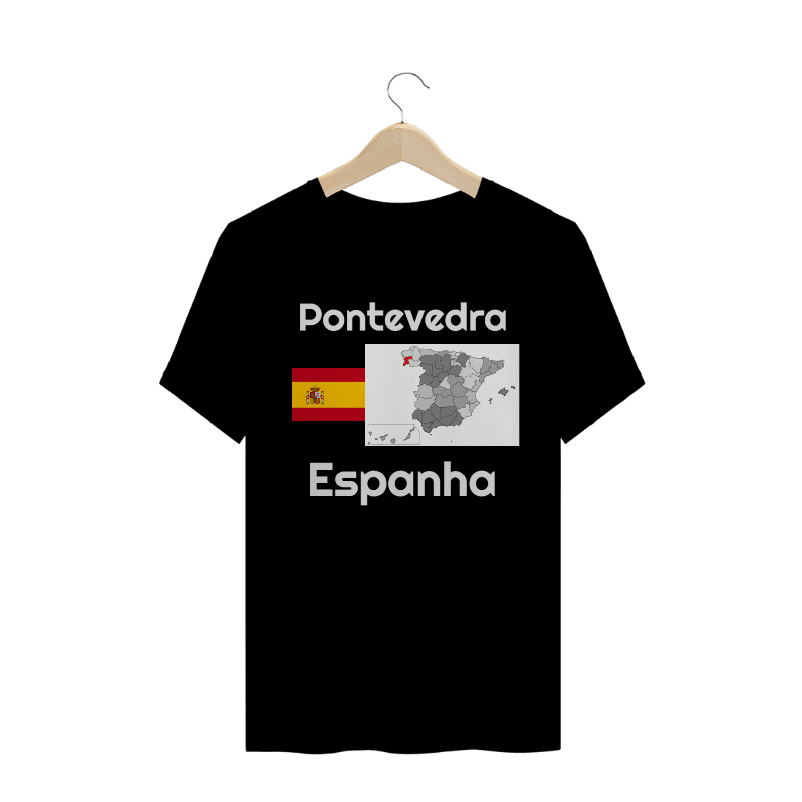Nome do produto  Camiseta Pontevedra  - Espanha 