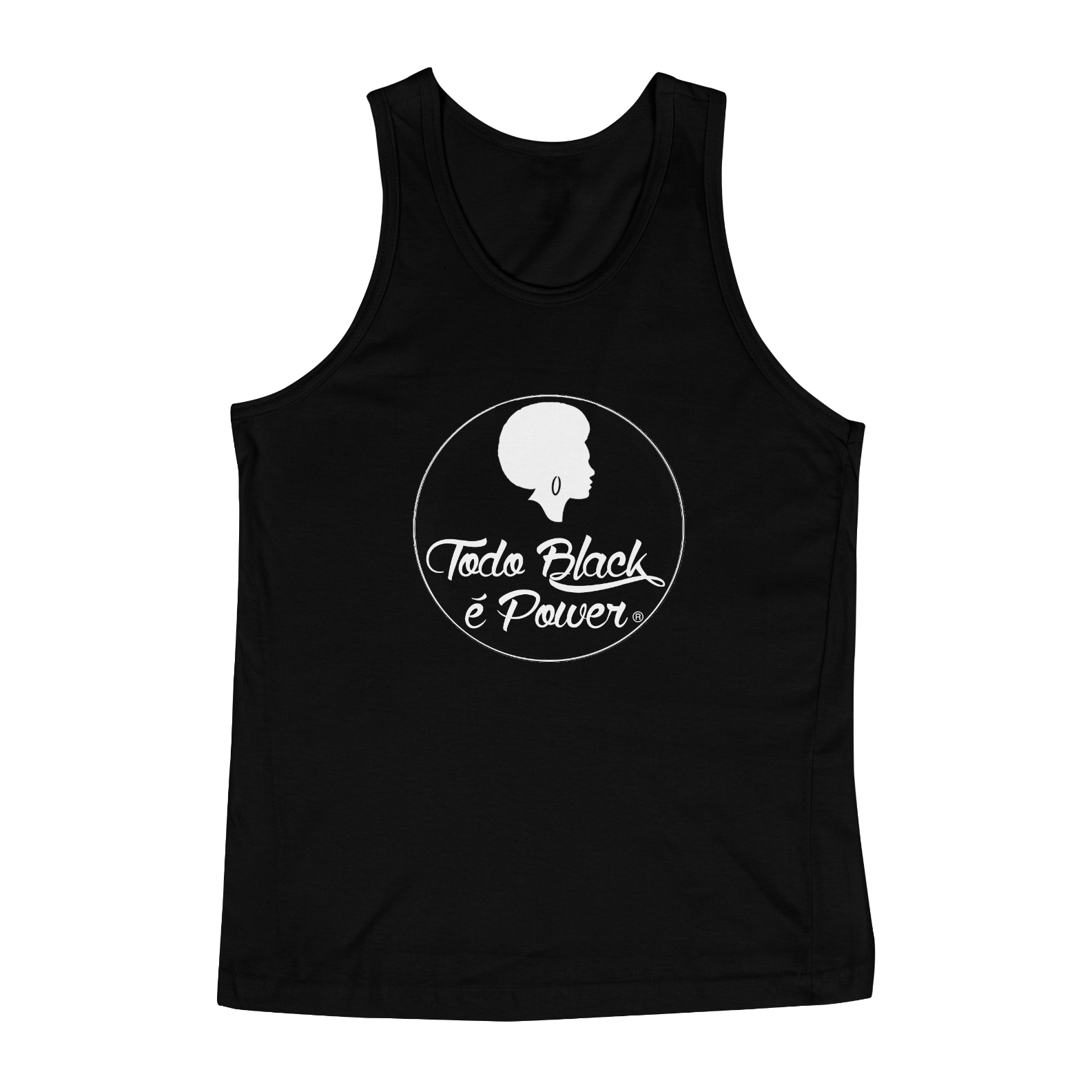 Nome do produto  Regata Todo Black é Power