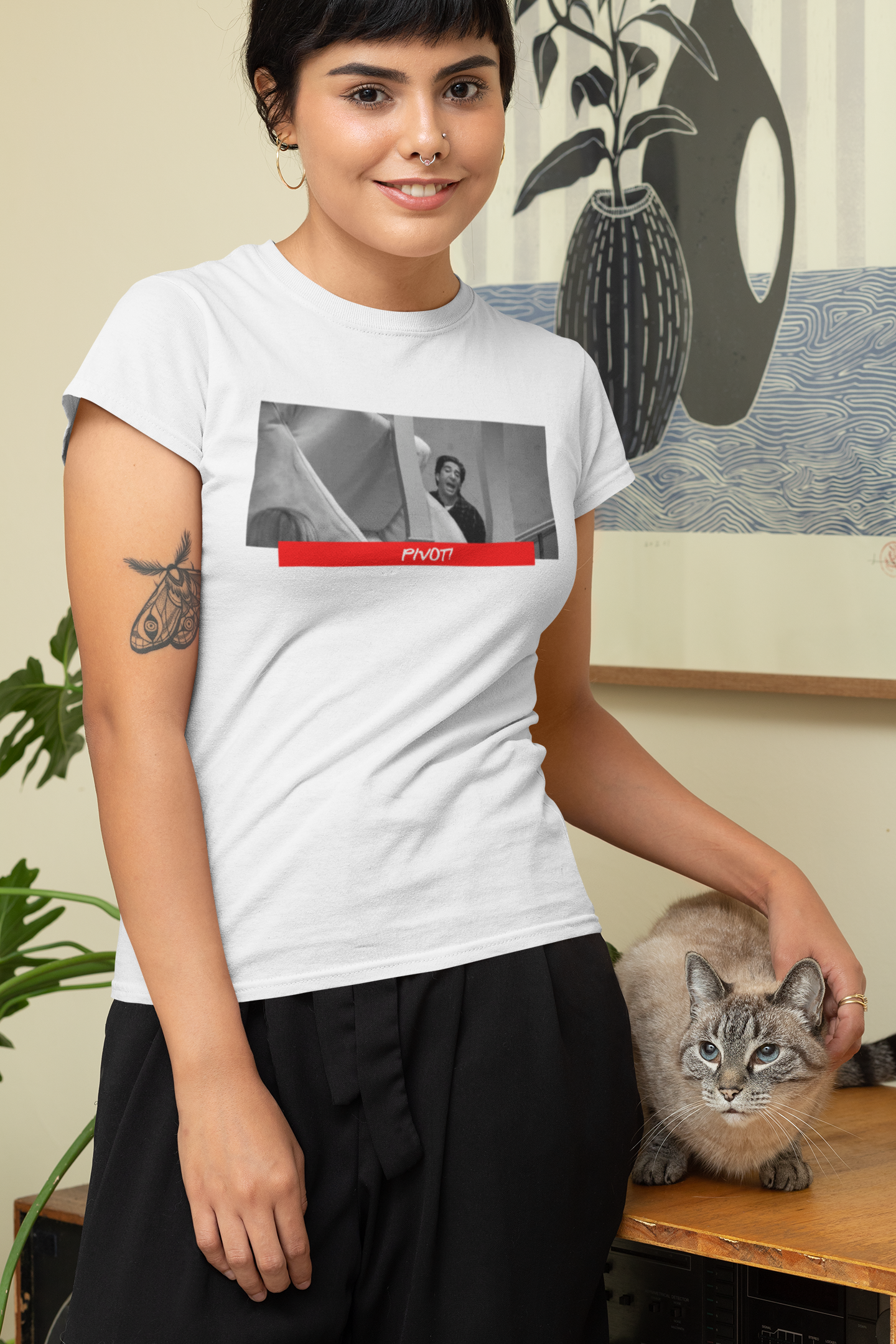 Camisa Friends Pivot (Branca)