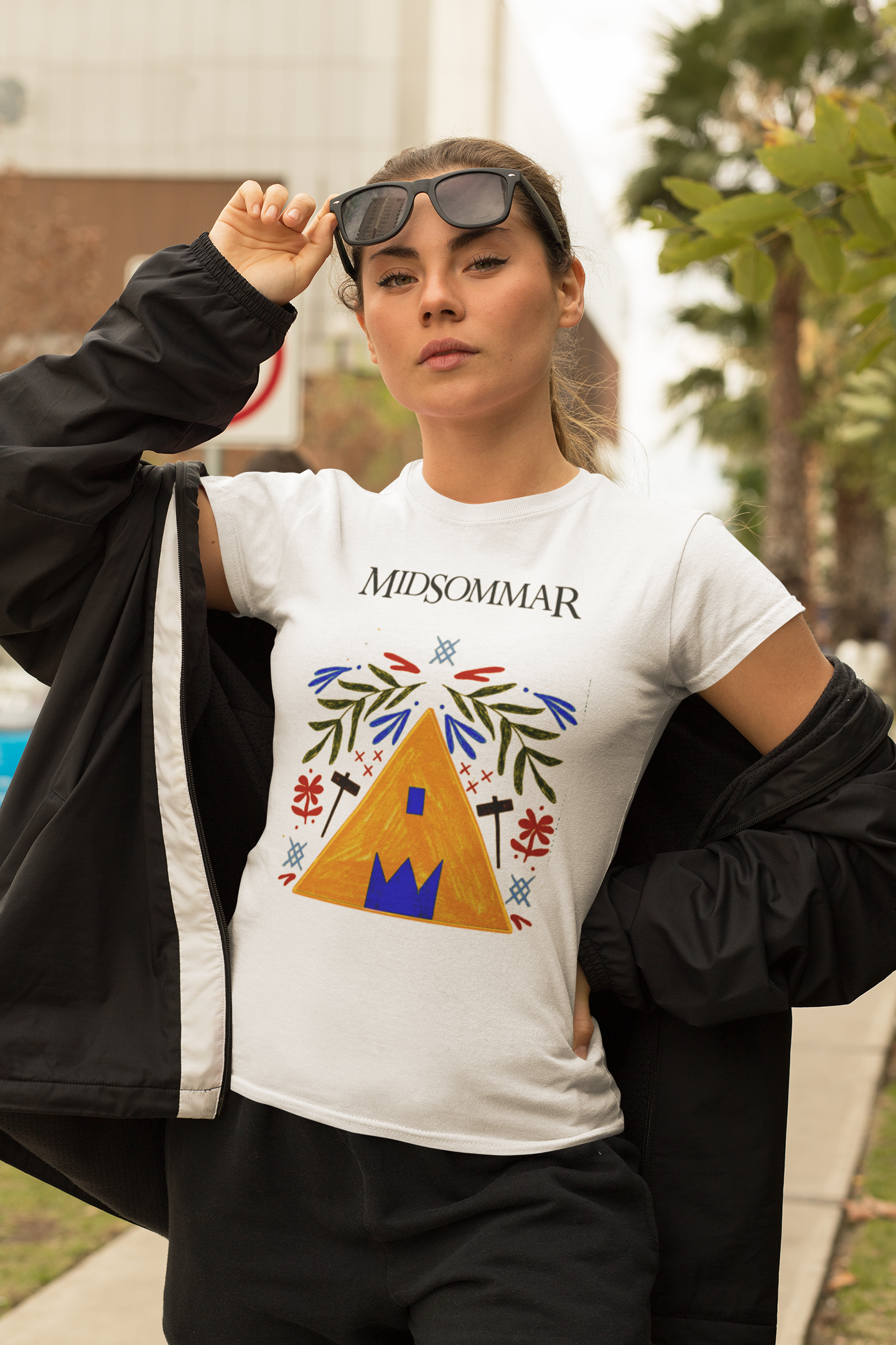 Baby Long Midsommar (Branco)