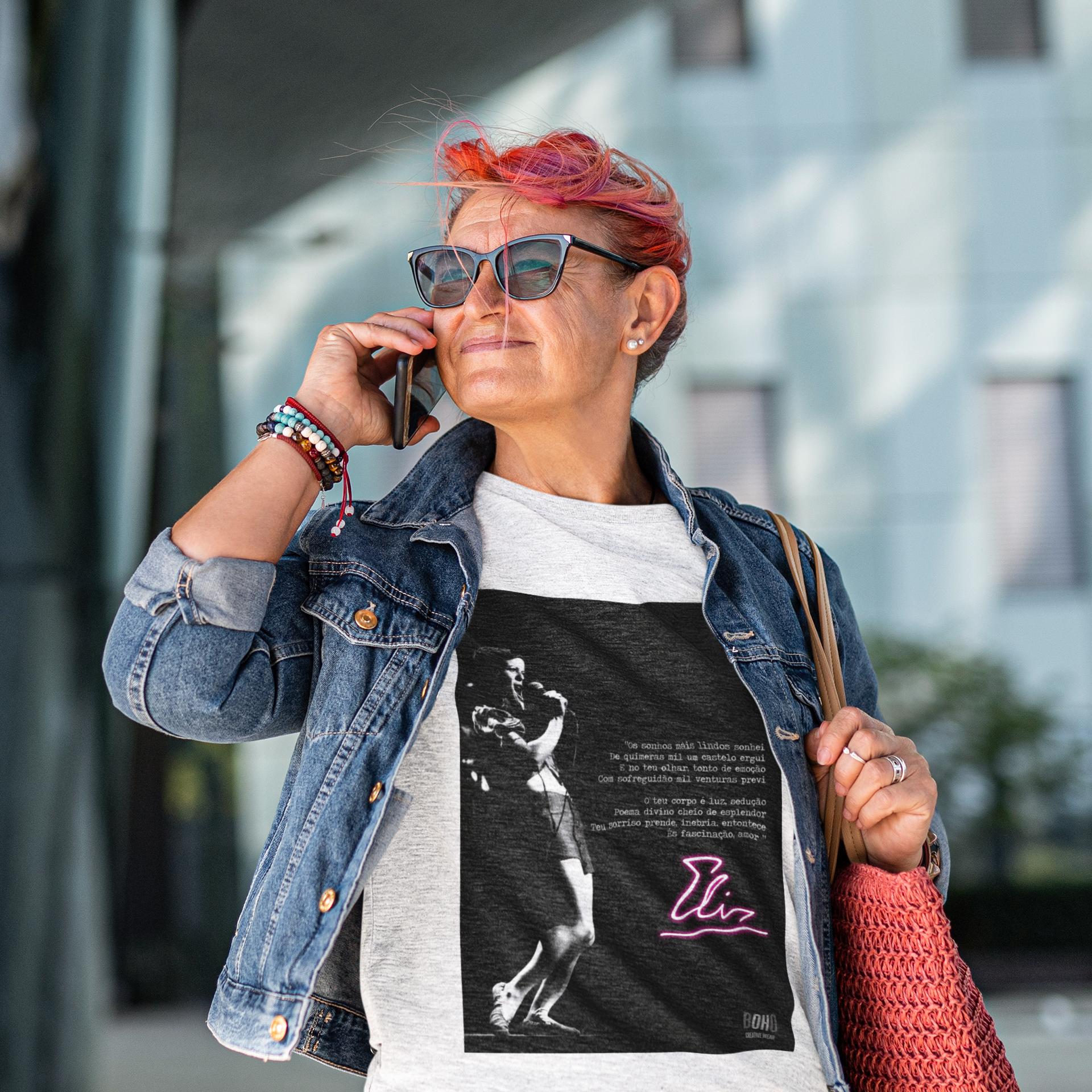 Baby Long Branca Elis Regina