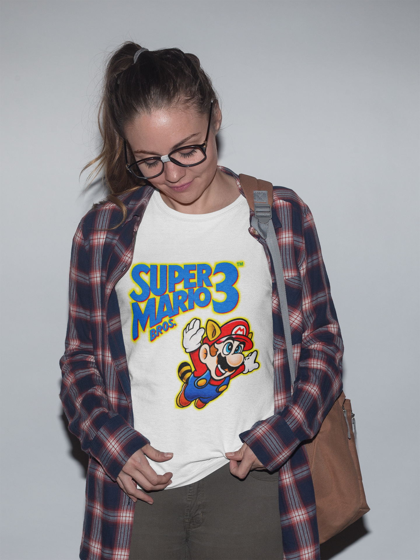 Baby Long Branca Super Mário Bros. 3