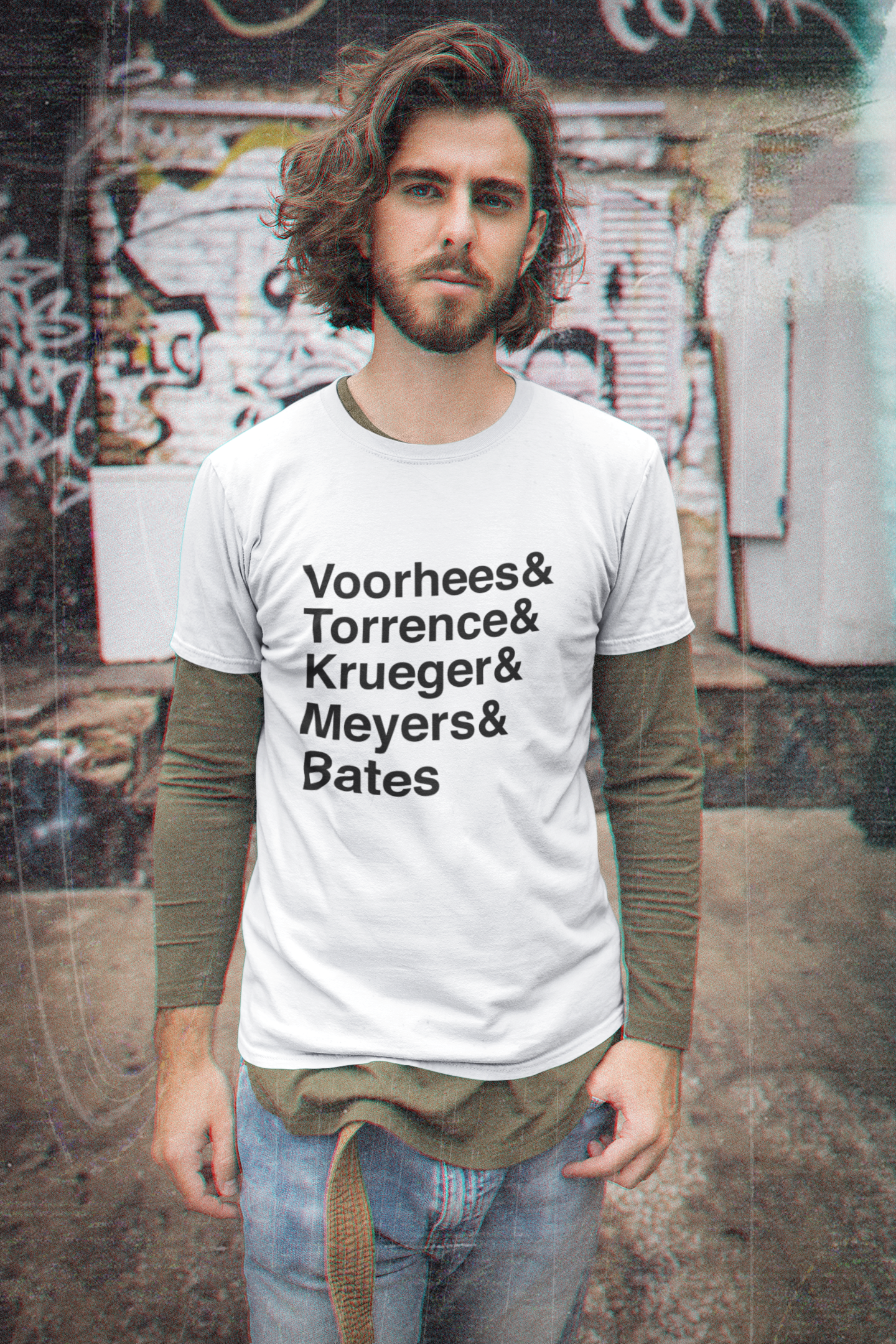 Camisa Branca Vilões de Terror