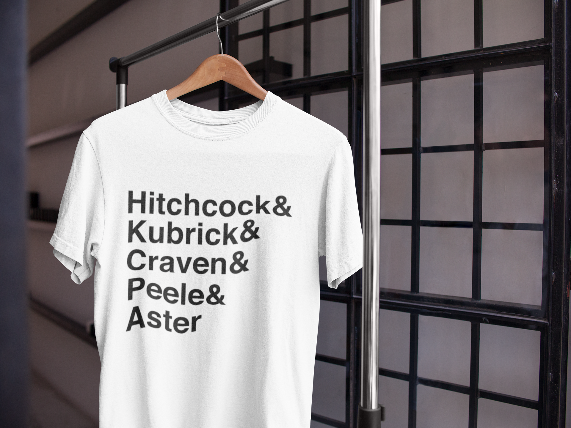 Camisa Branca Diretores de Terror