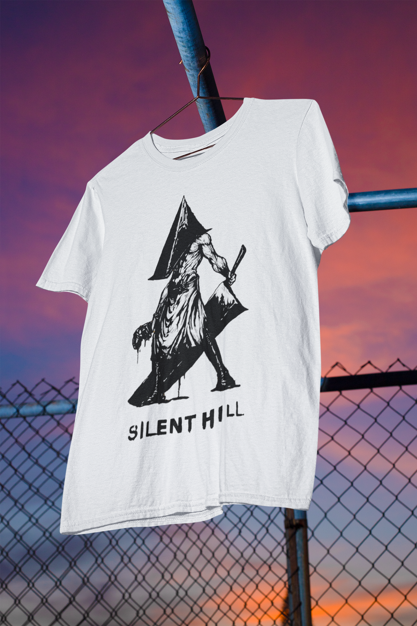 Camisa Branca Silent Hill