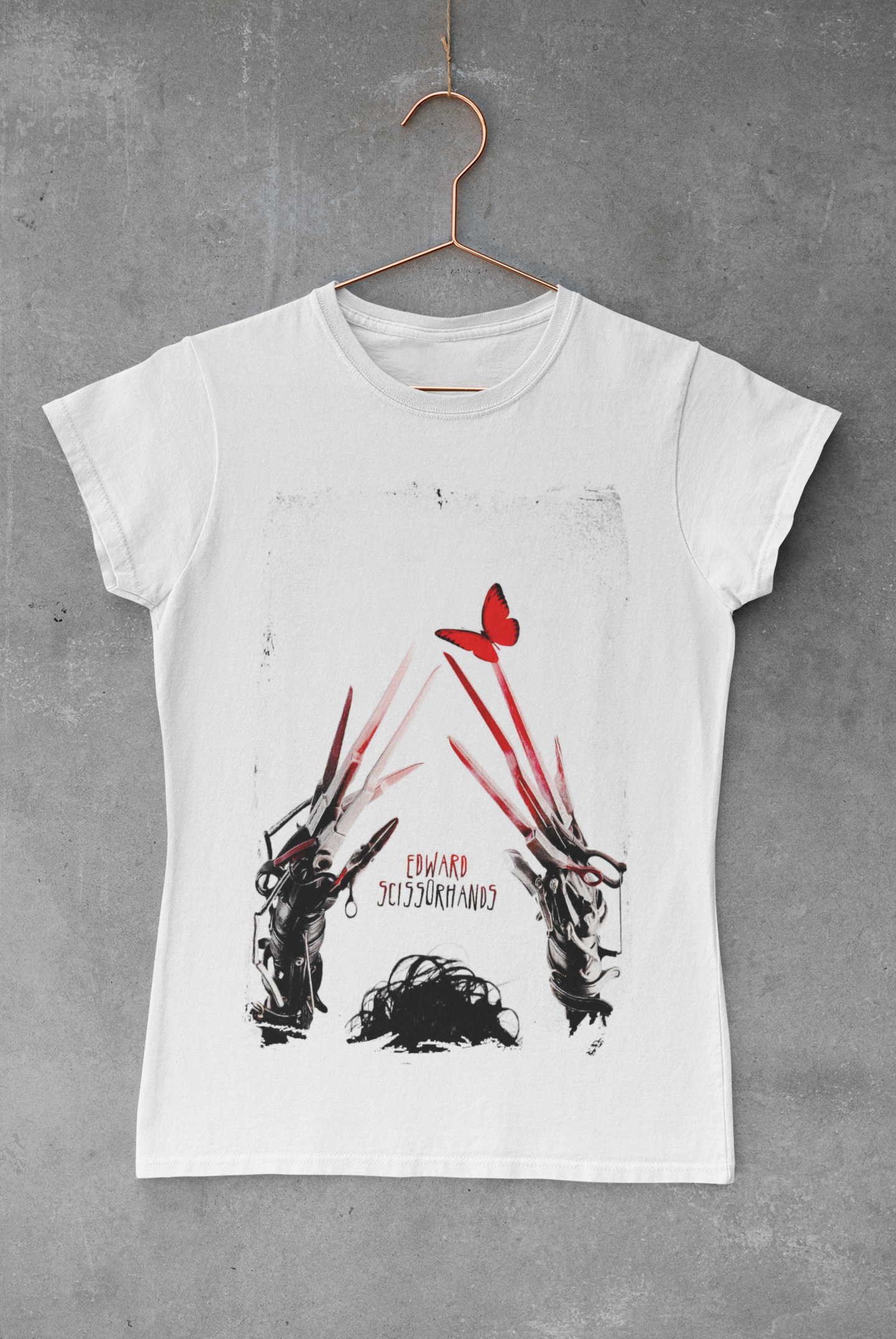 Baby Long Branca Edward Mãos de Tesoura