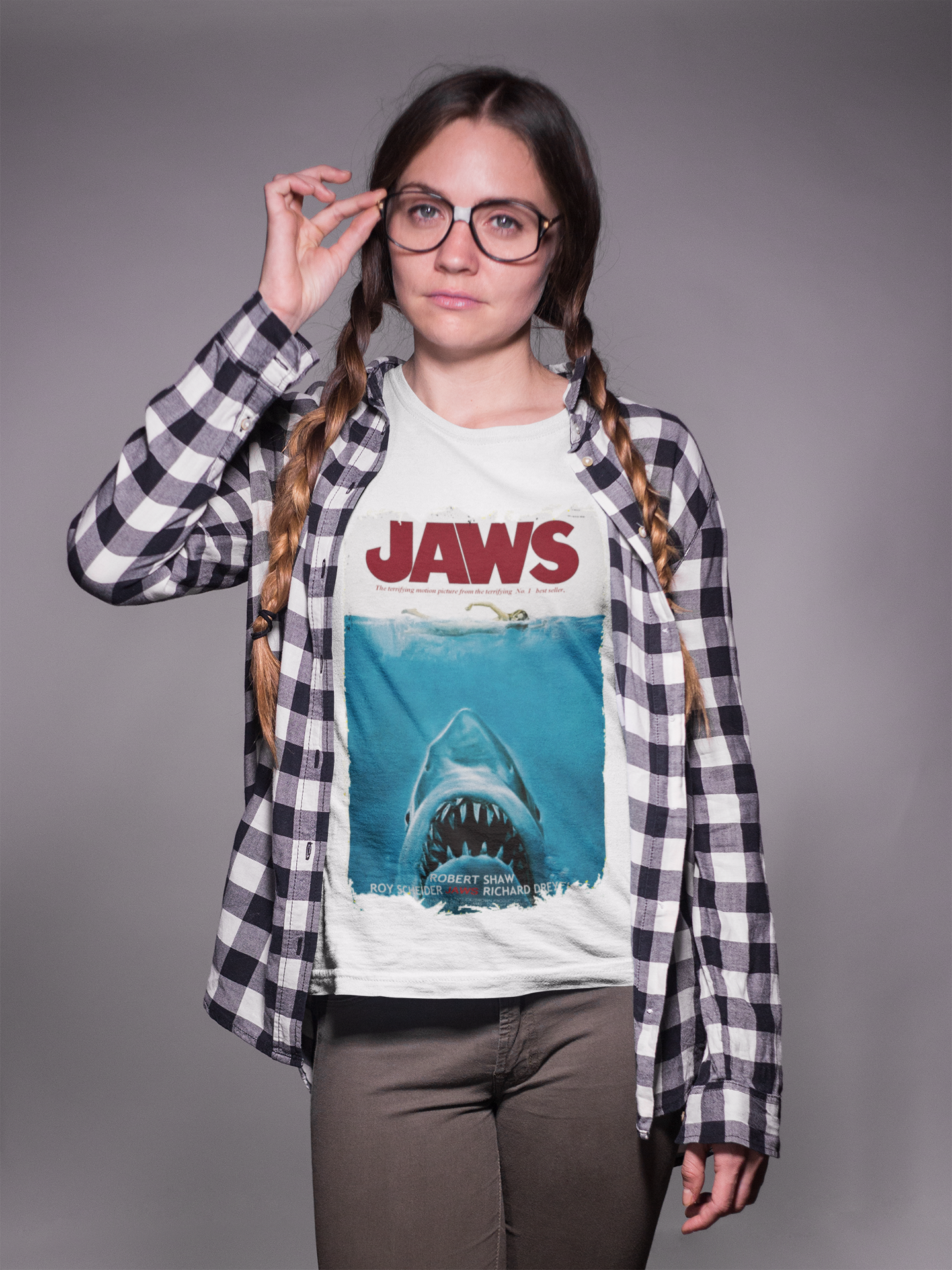 Baby Long Branca Tubarão