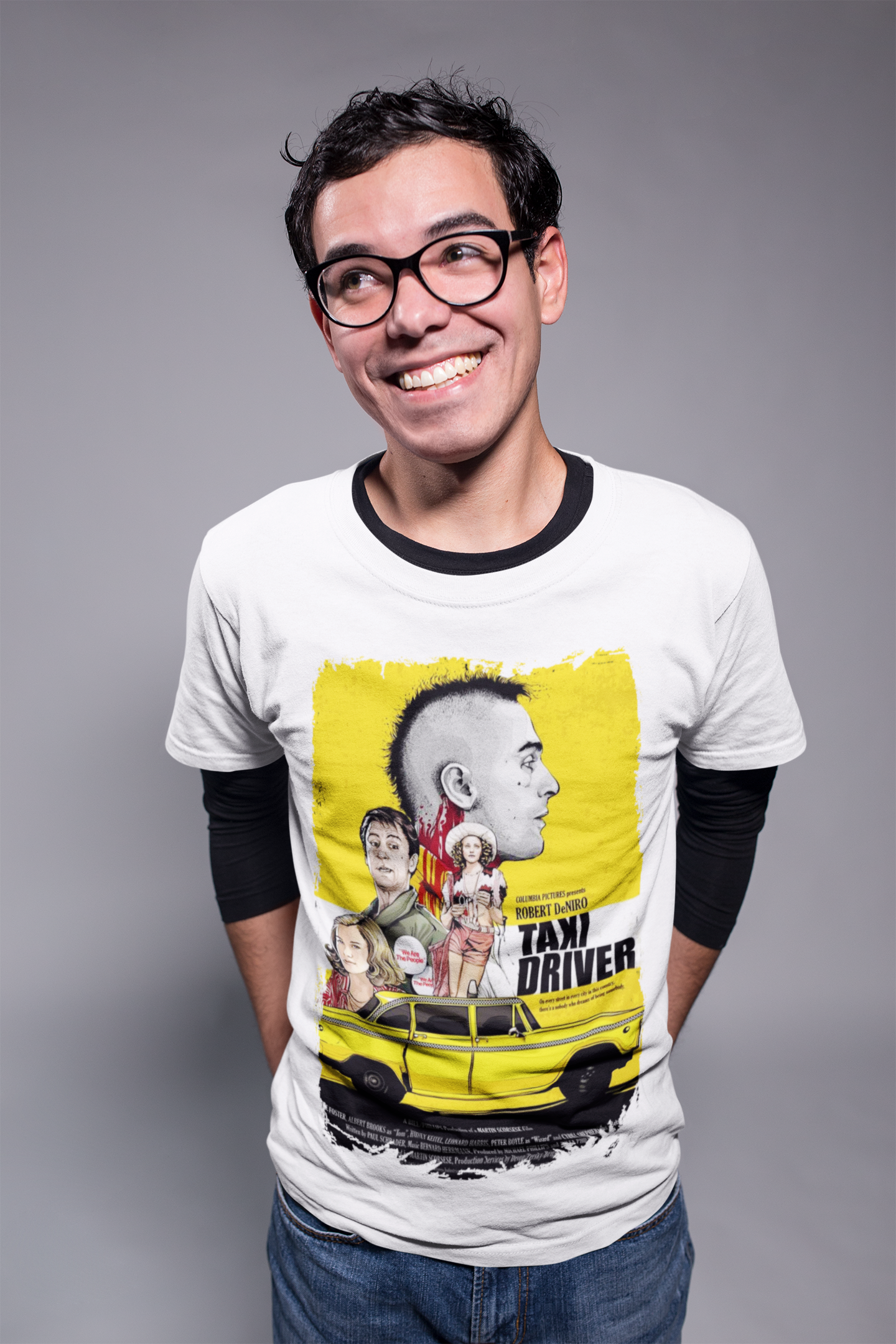 Camisa Branca Taxi Driver