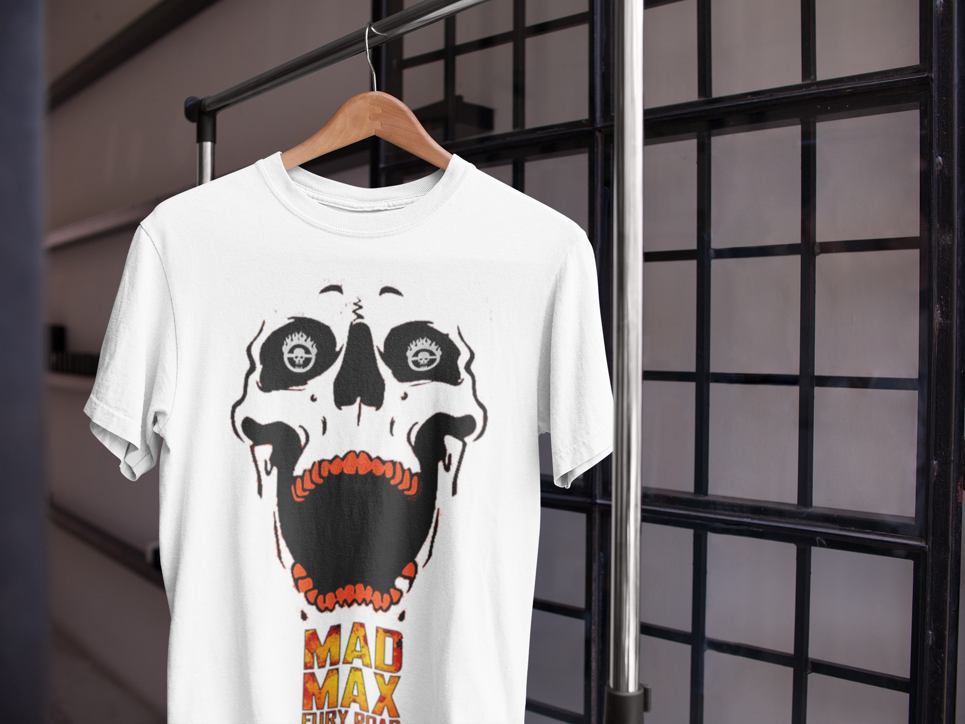 Camisa Branca Mad Max Fury Road