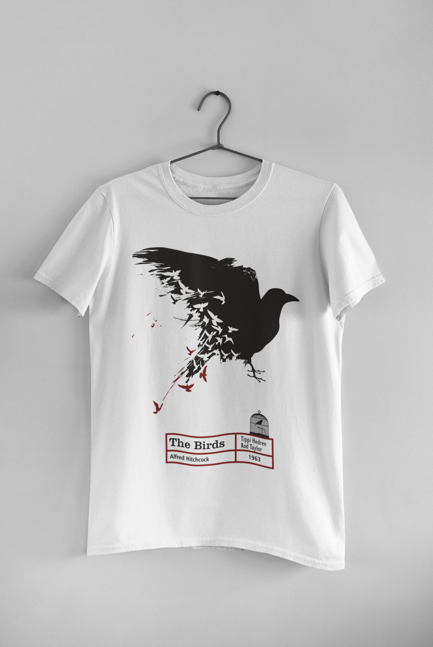 Camisa Branca Os Pássaros