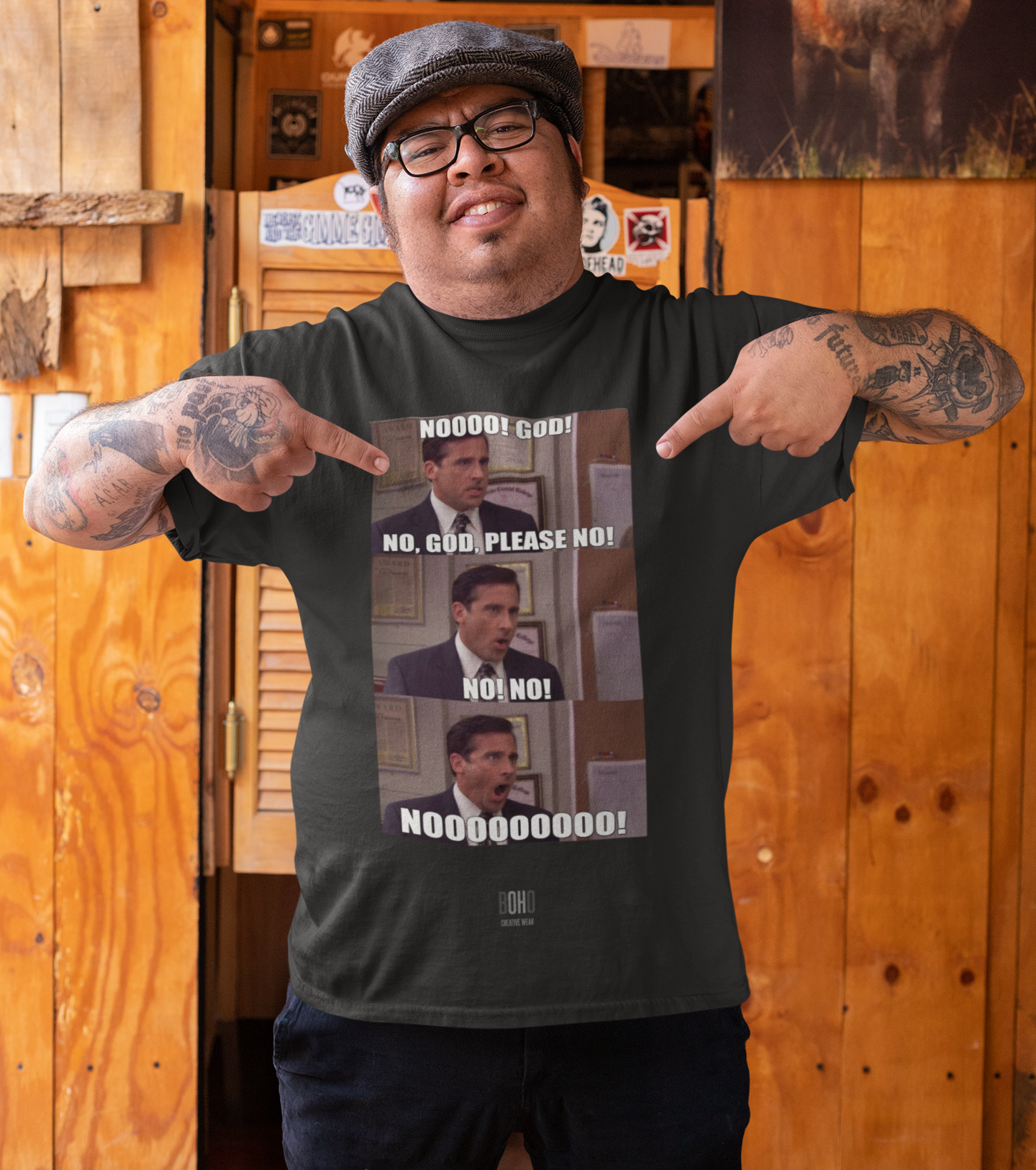 Camisa Estonada The Office (Cores)