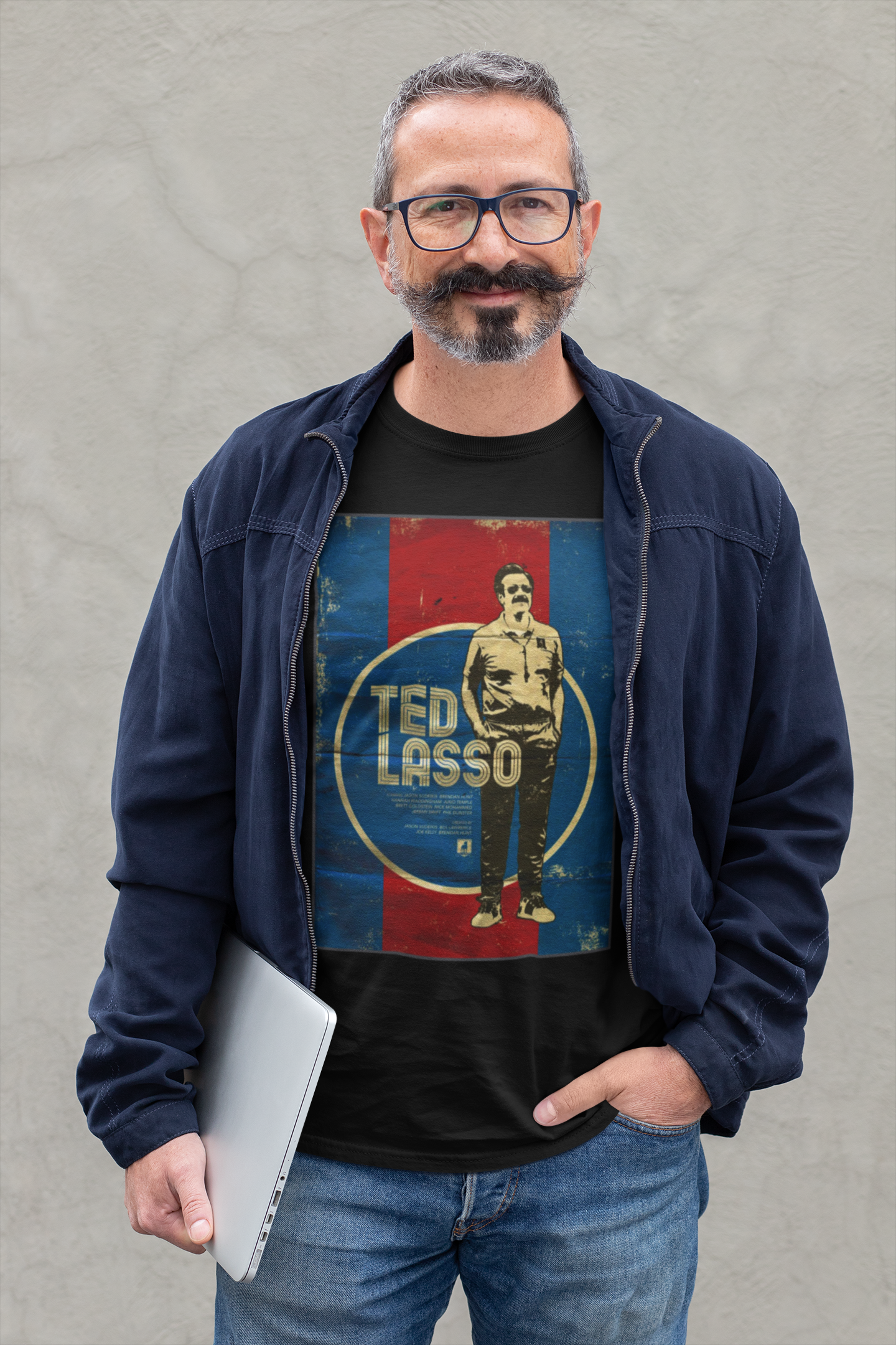 Camisa Preta Ted Lasso