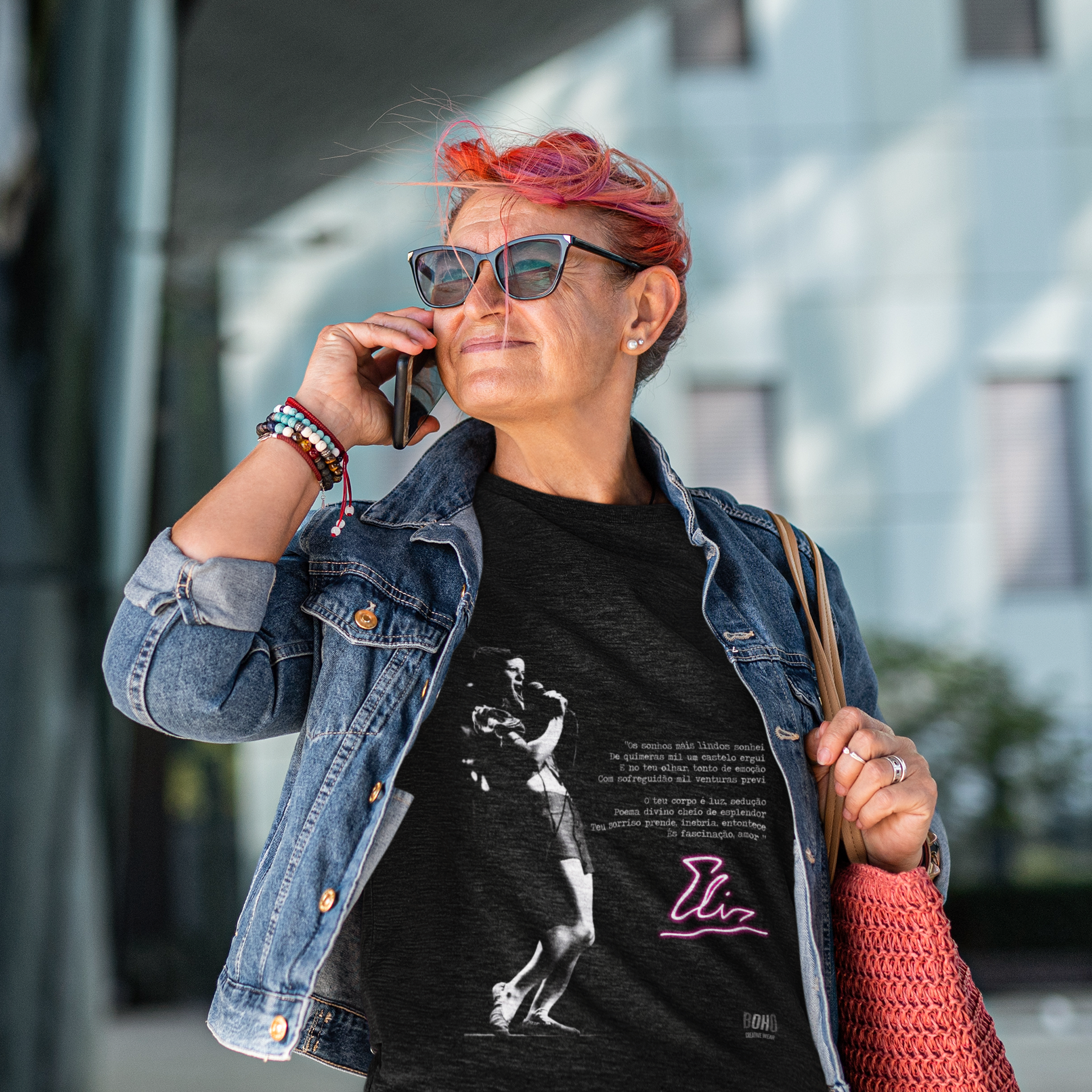 Baby Long Preta Elis Regina