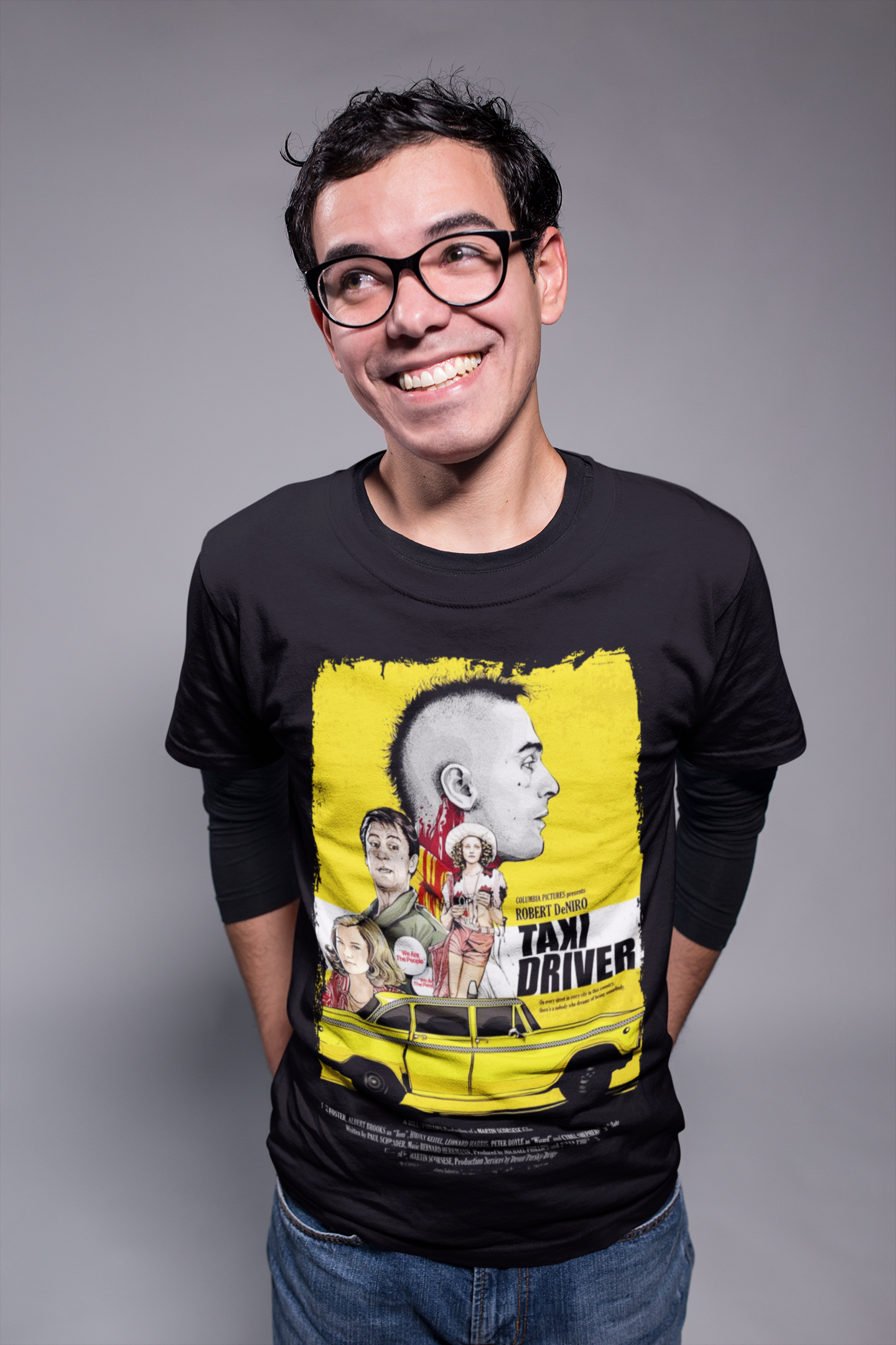 Camisa Preta Taxi Driver