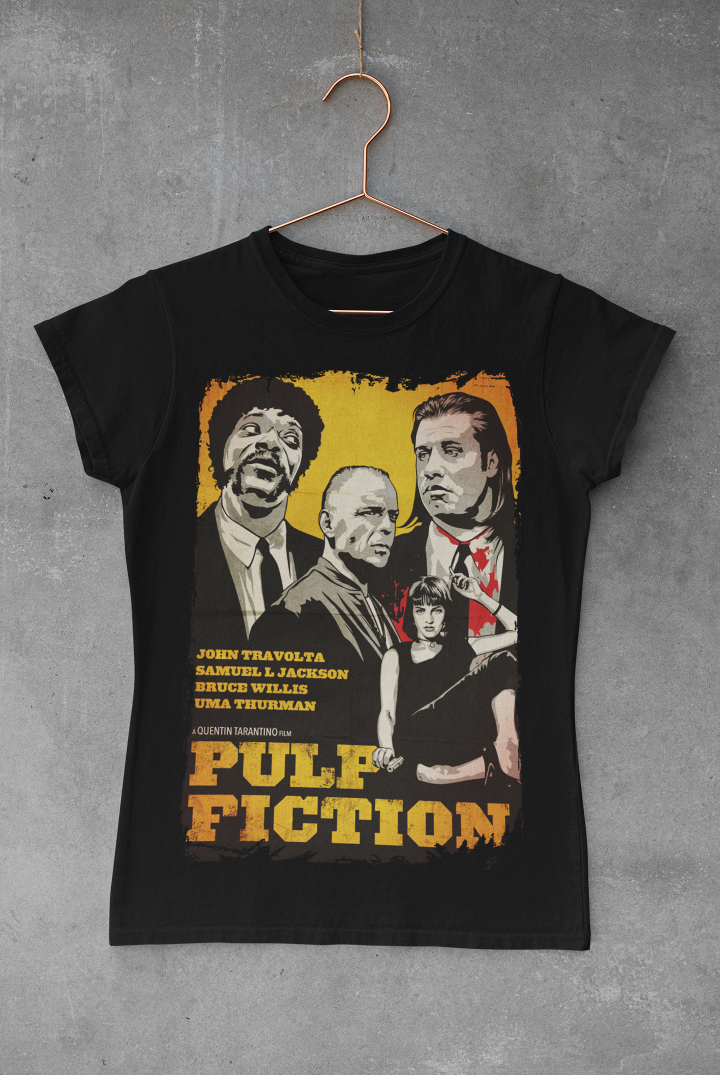 Baby Long Preta Pulp Fiction