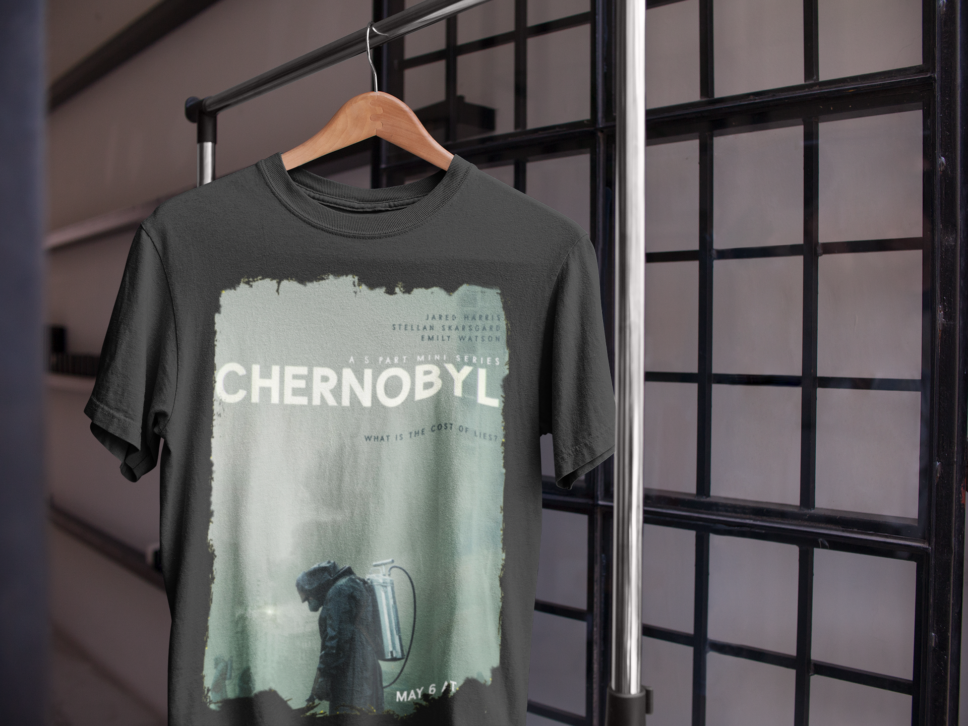 Camisa Preta HBO Chernobyl