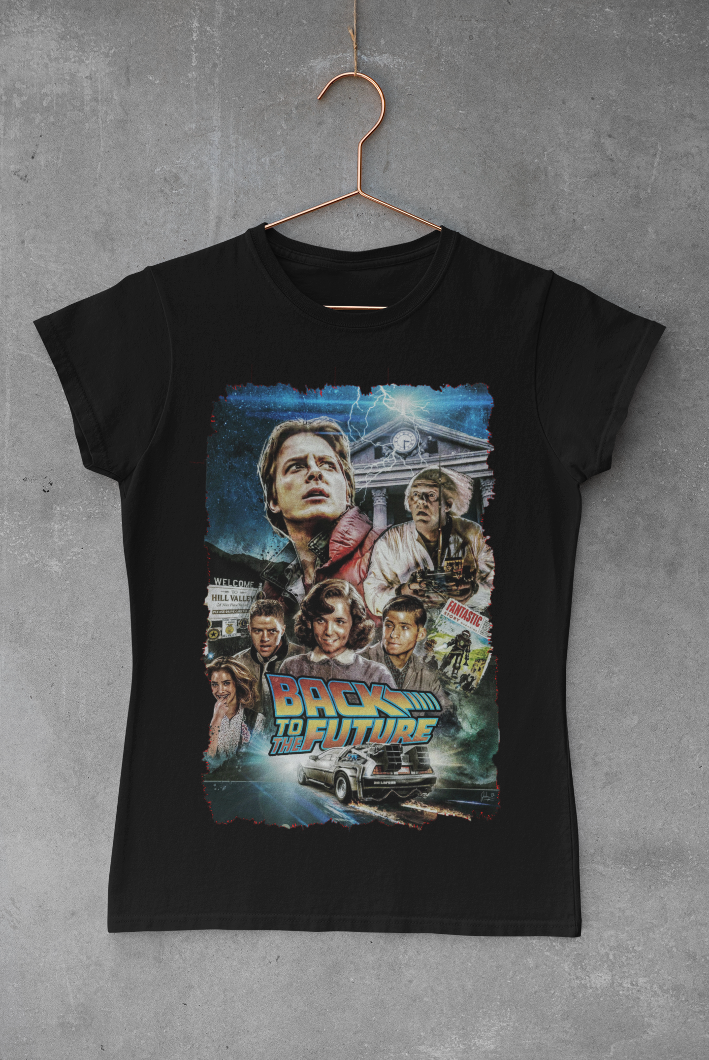 Baby Long Back To The Future (preta ou branca)