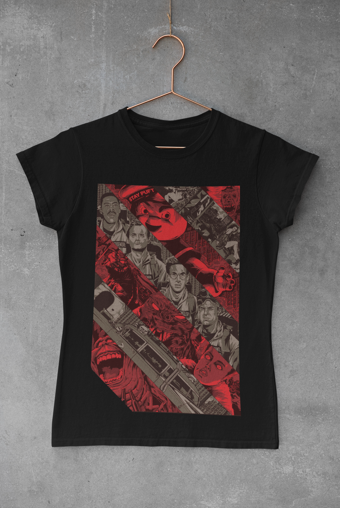 Baby Long Os Caça-fantasmas (preta ou branca)