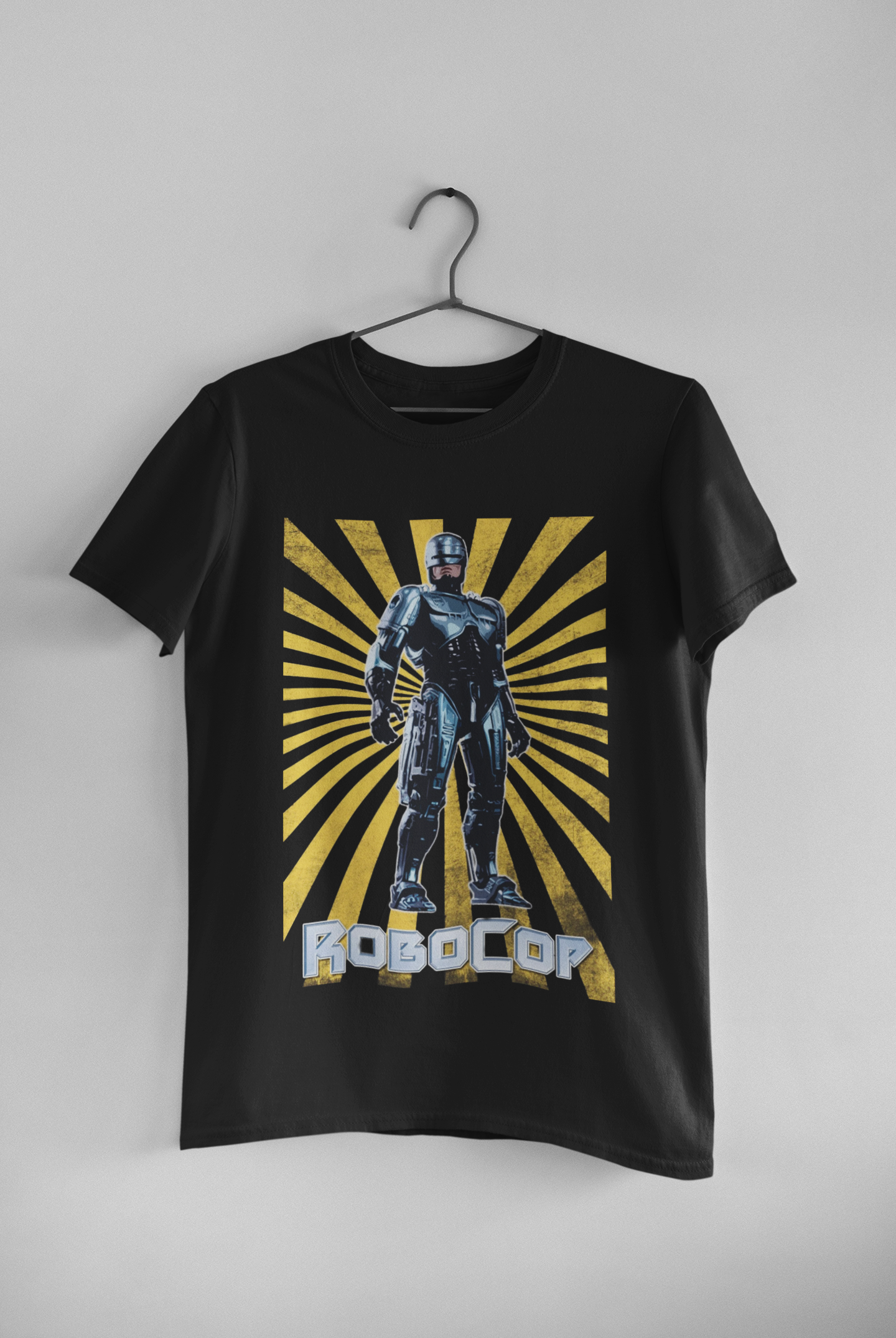 Camisa Robocop (preta ou branca)