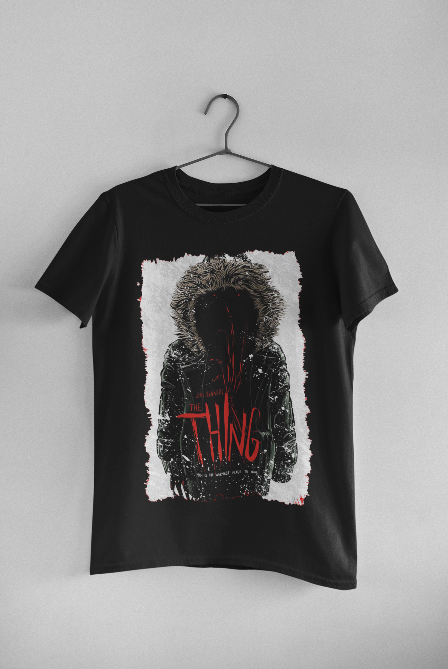 Camisa The Thing (preta ou branca)