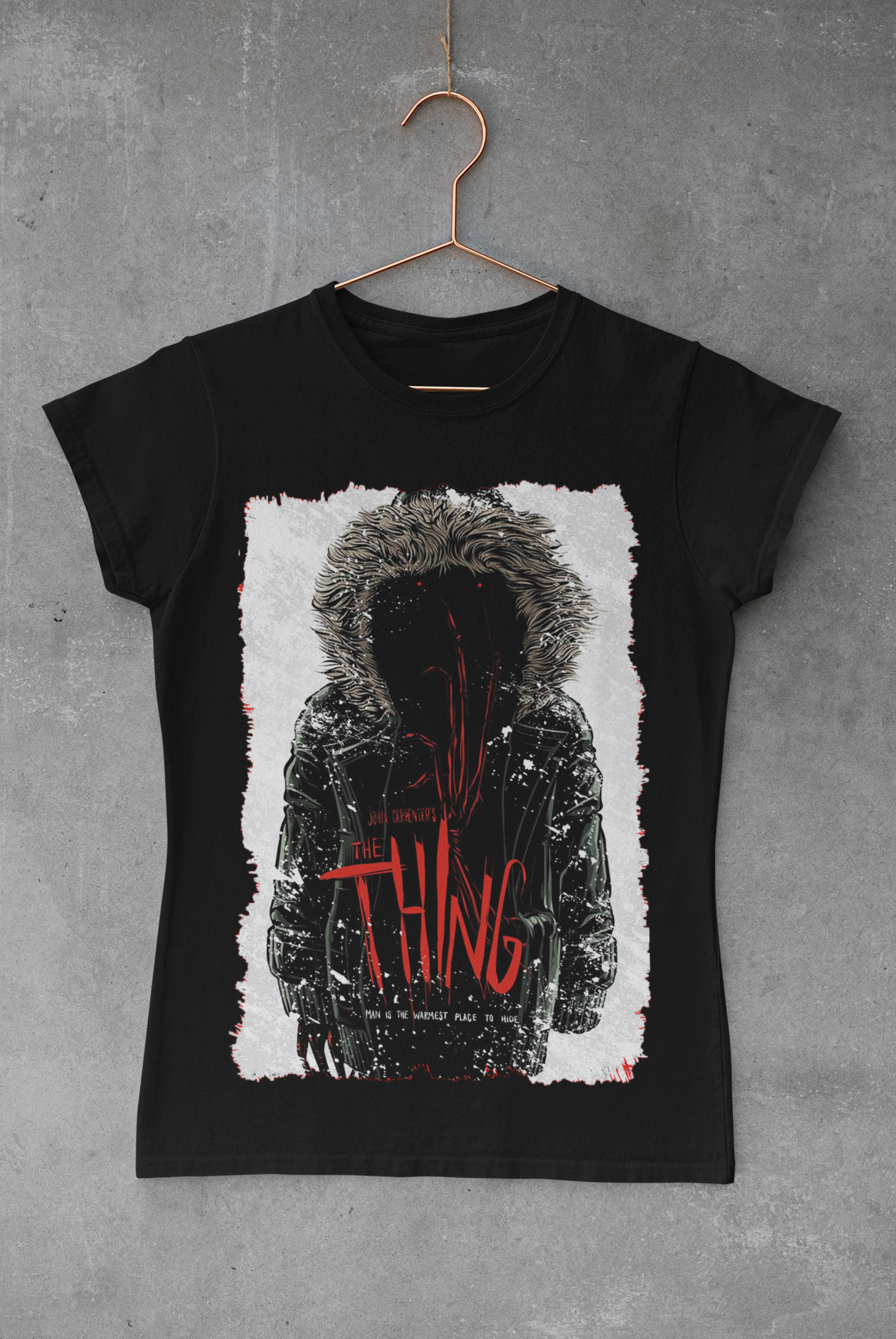 Camisa The Thing (preta ou branca)